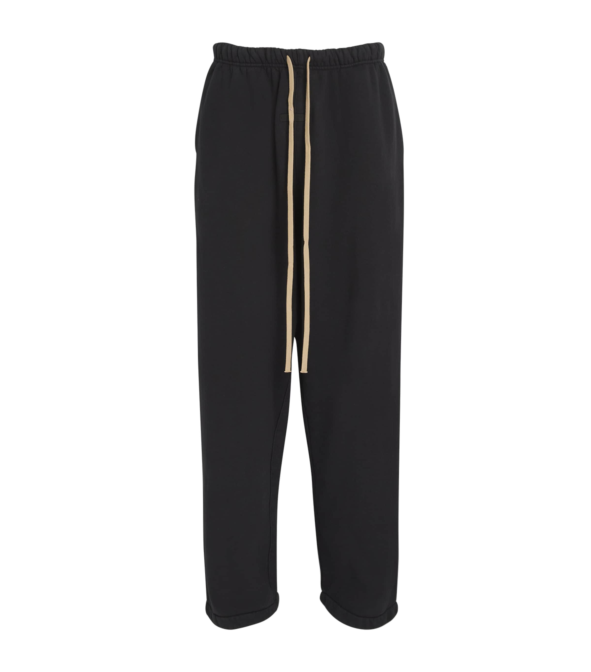 ESSENTIALS COTTON DRAWSTRING SWEATPANTS 