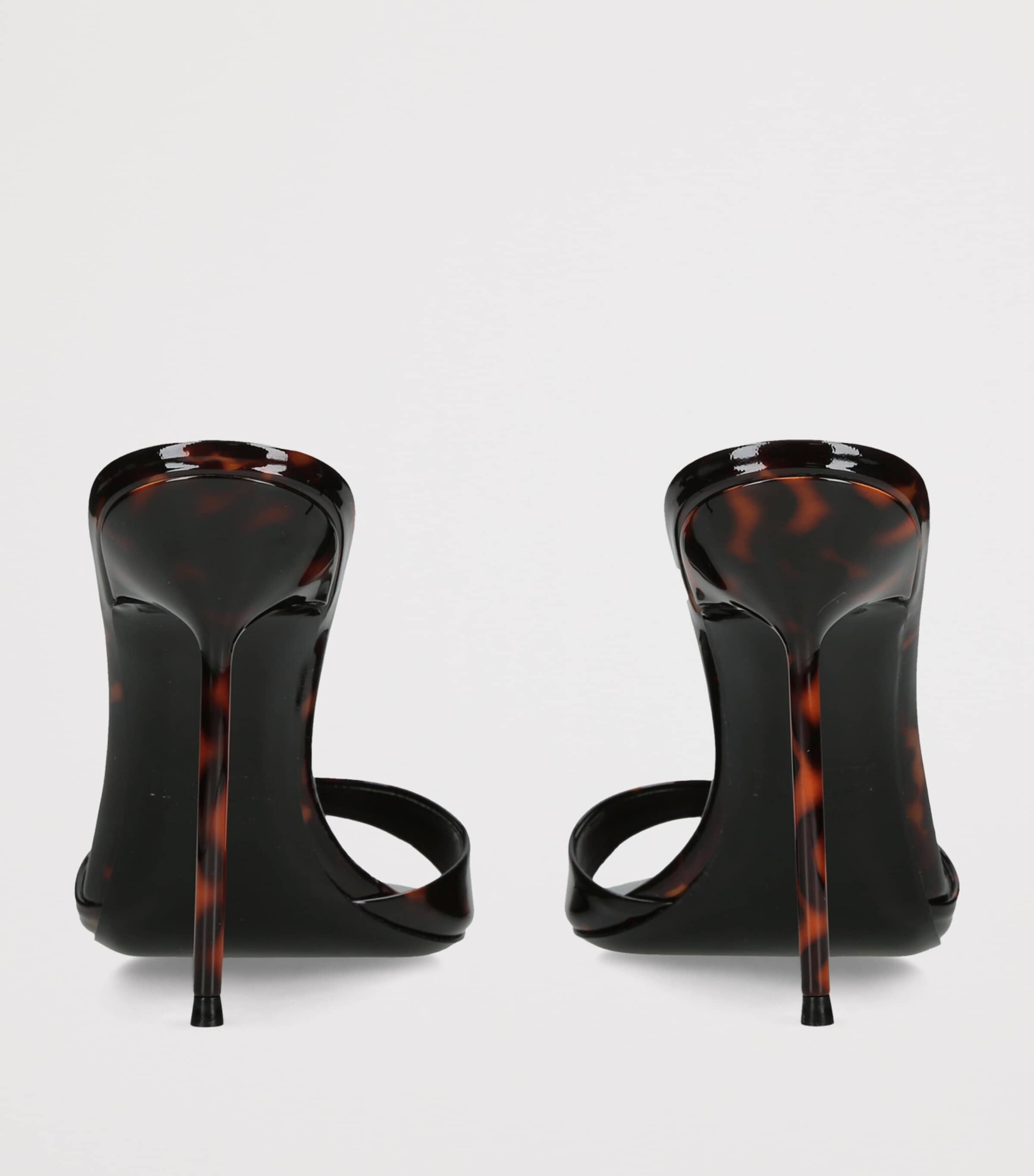 Paris Texas Patent Leather Lidia Mules 105 Dk.brn Com Image 4