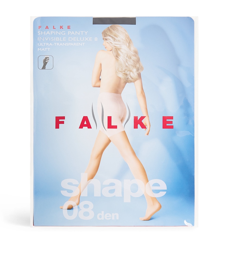 Falke Womens Shaping Panty 8 Invisible Deluxe Tights Black Image 1