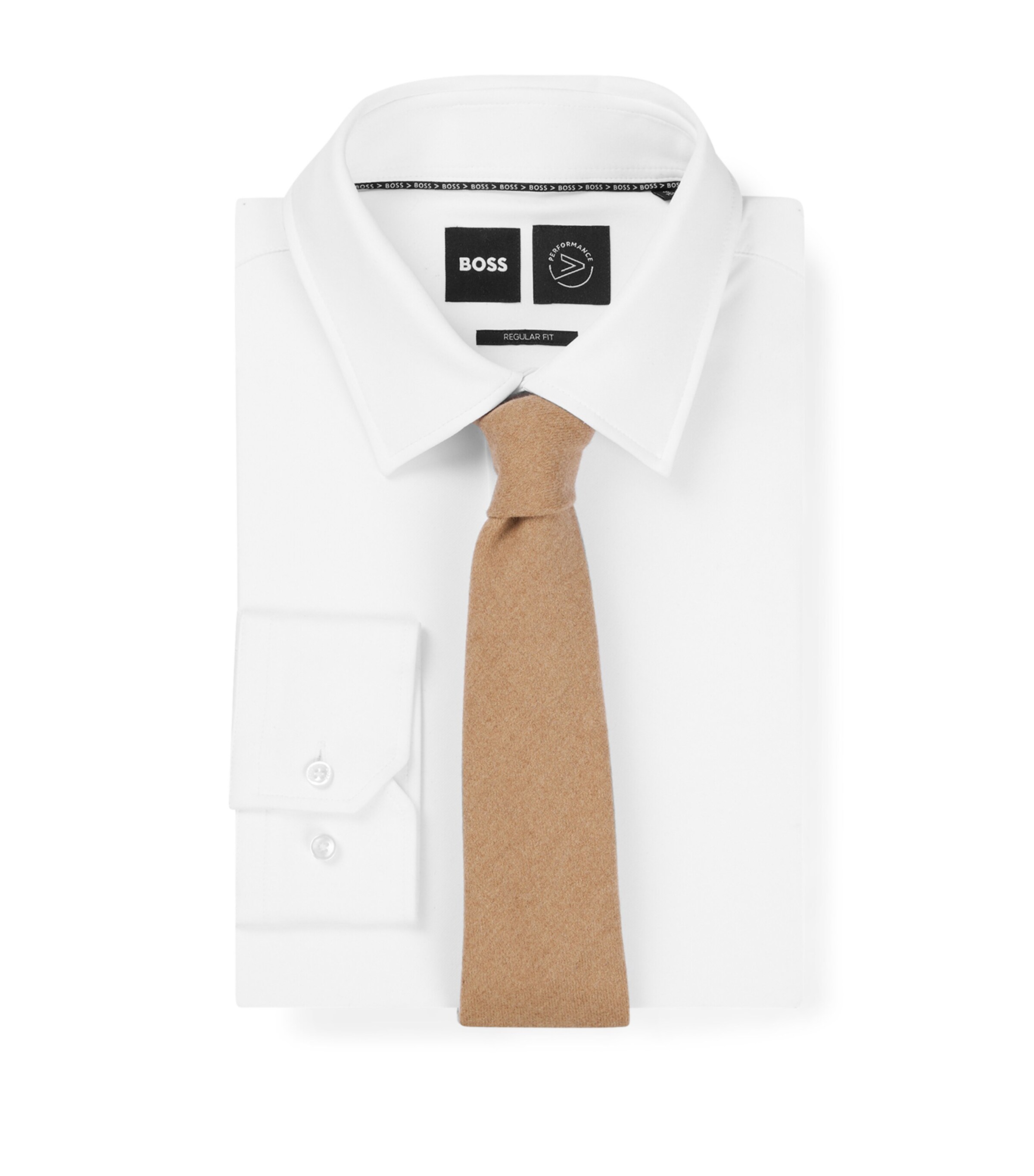 Camel Wool Tie 260 Image 2