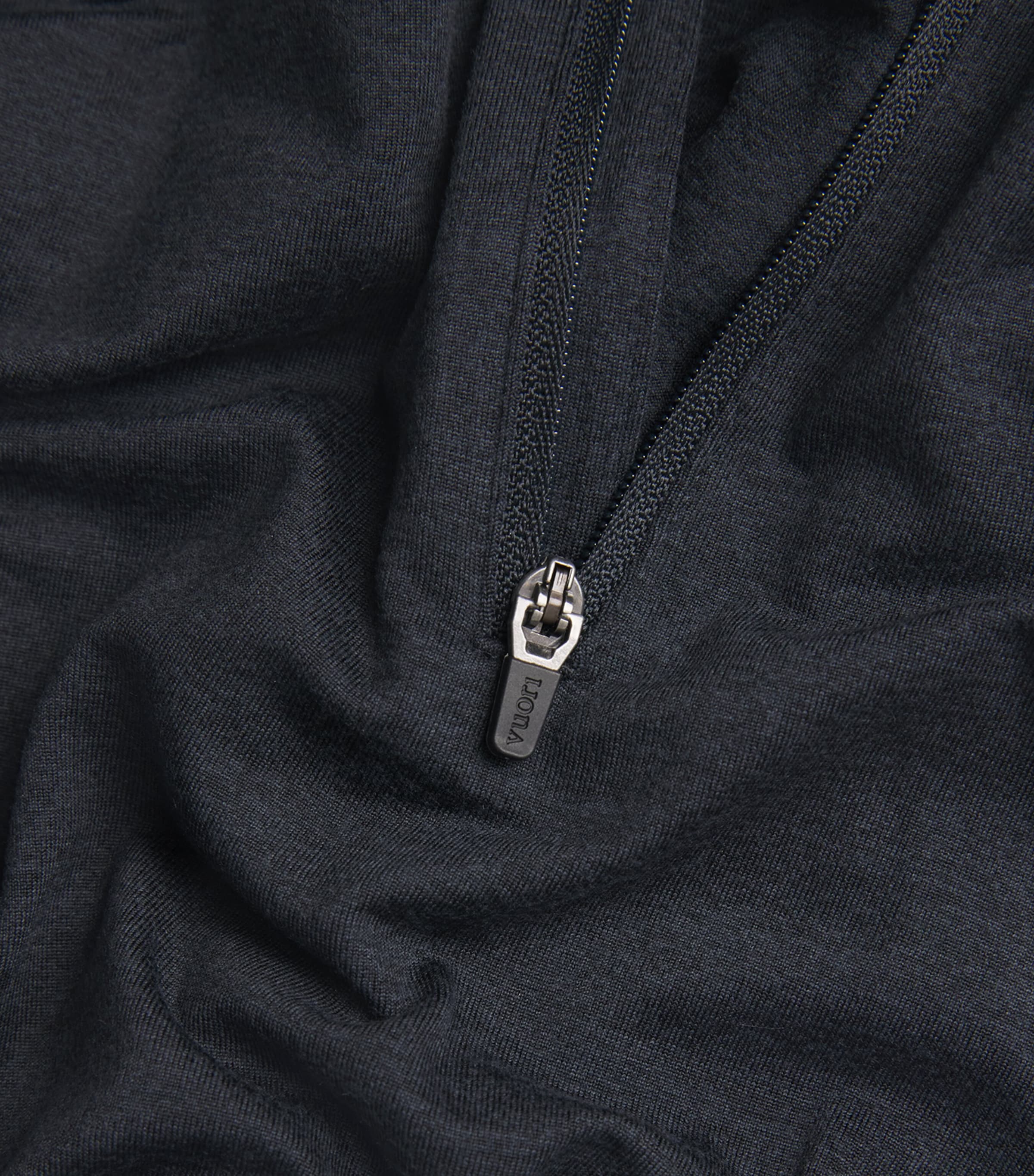 Quarter-Zip Ponto Sweatshirt HIN-INK HEATHER Image 5