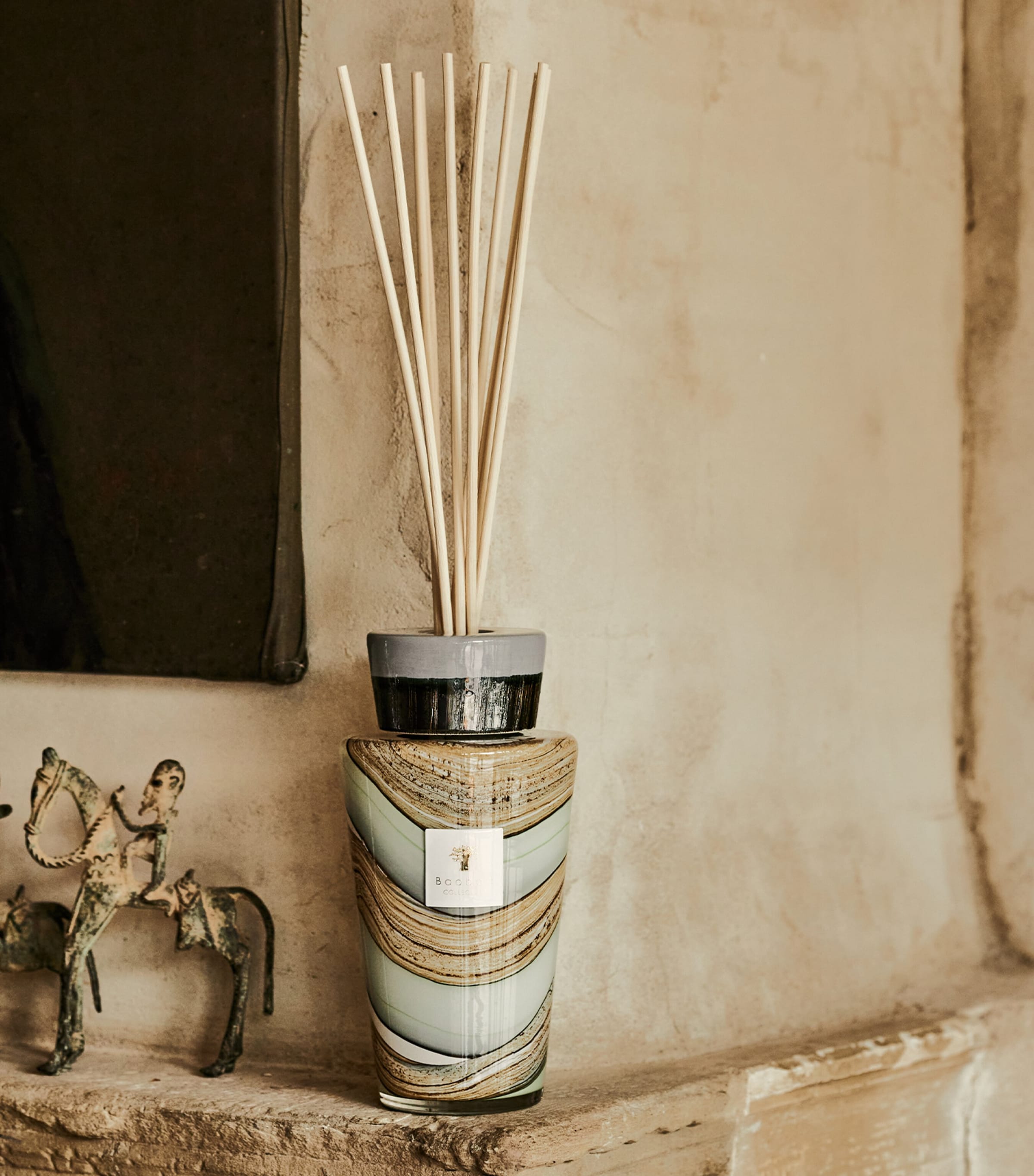 Baobab Collection Totem Sand Sorona Diffuser (250ml) Green / Blue Image 2