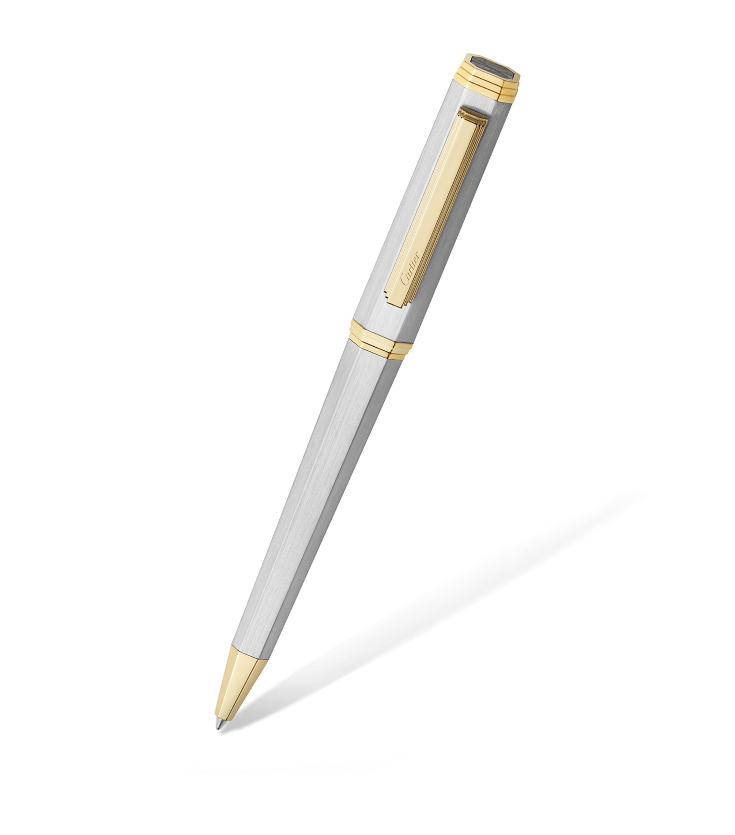 Cartier Vendôme Louis Cartier Ballpoint Pen Silver Image 2