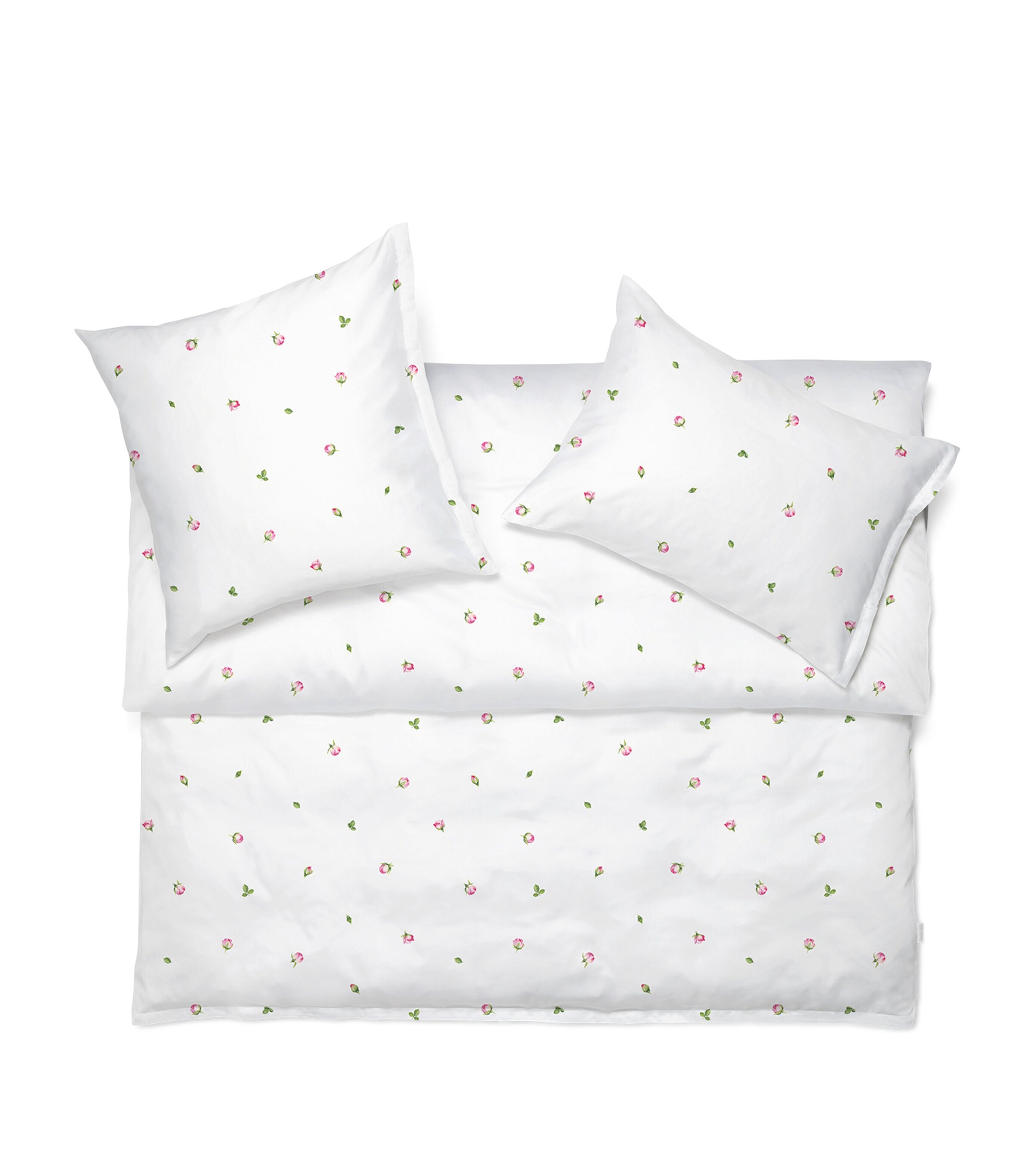 Schlossberg Floral Jeunesse-Noblesse King Oxford Pillowcase (50cm x 90cm) Blanc Image 3