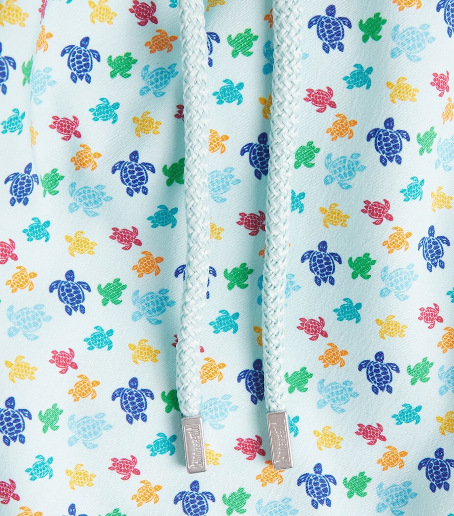 Turtle Print Moorise Swim Shorts 315-PACIFIC Image 5