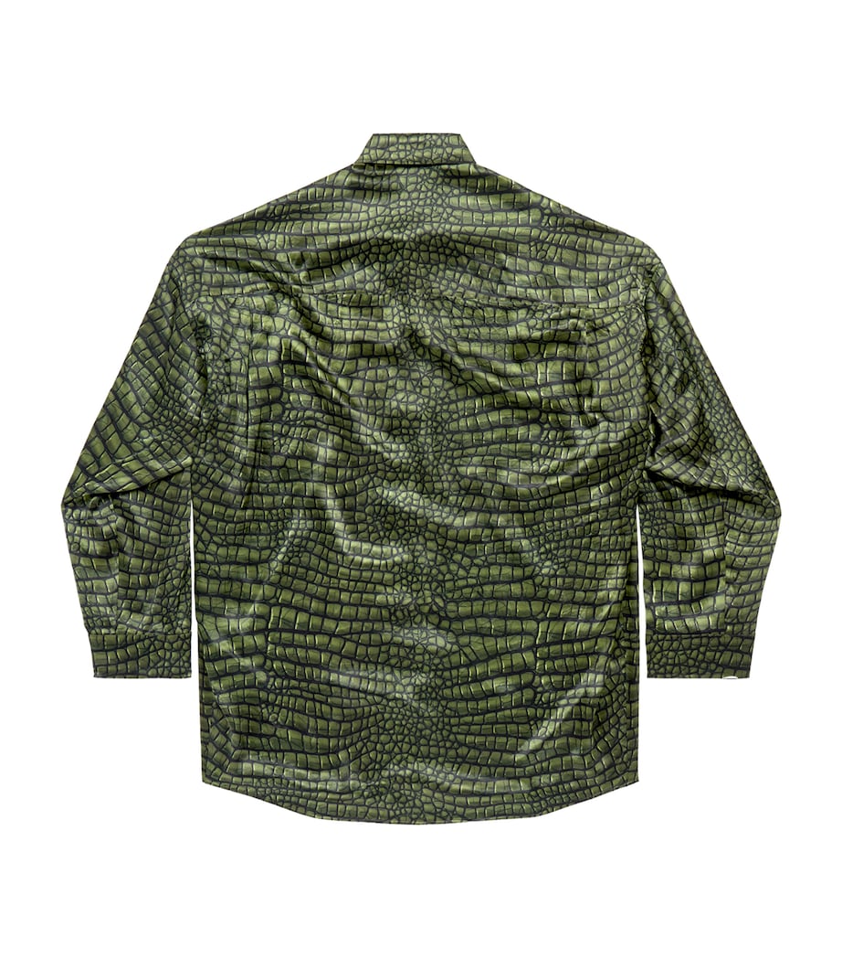 Silk Cocoon Long-Sleeve Shirt 3001 Image 2