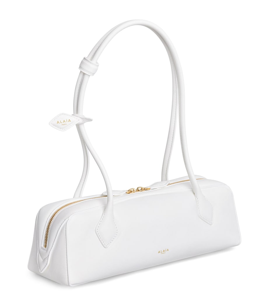 Alaïa Medium Lambskin Le Teckel Shoulder Bag Rouge Image 3