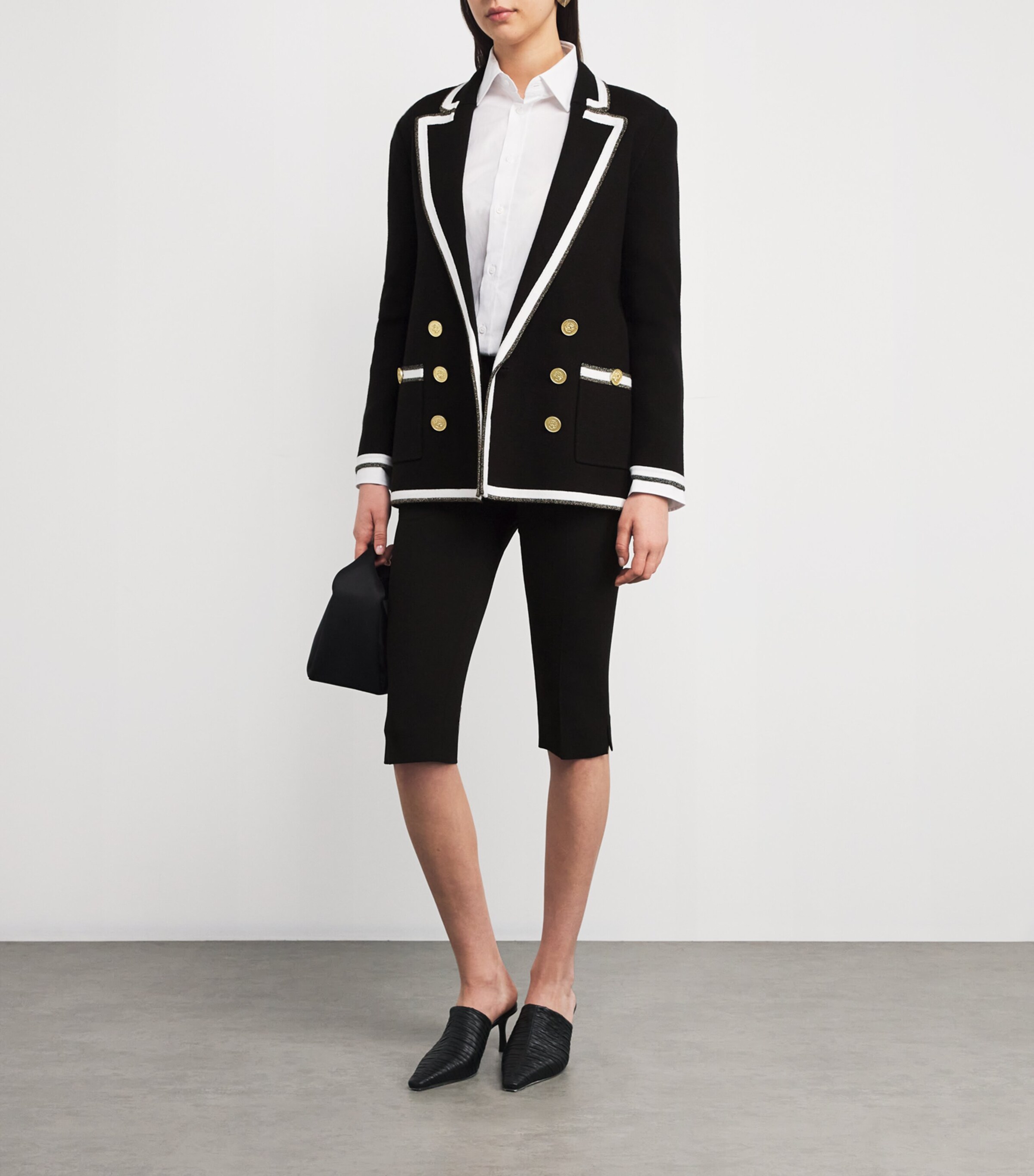L'Agence Womens Double-Breasted Kenji Blazer Bwgl Image 2