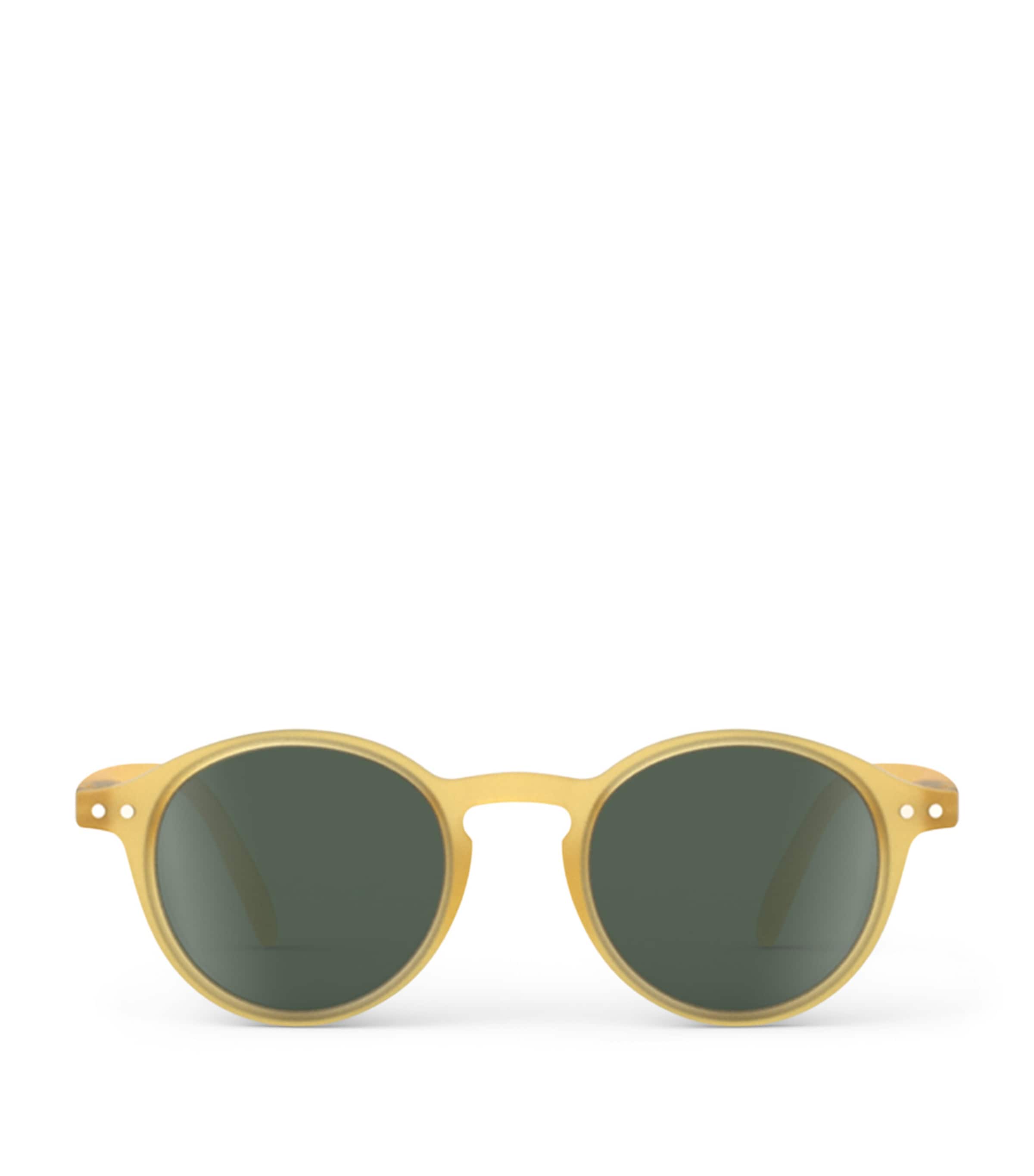 IZIPIZI KIDS #d Round Sunglasses (5-7 Years) Yellow Honey Image 1