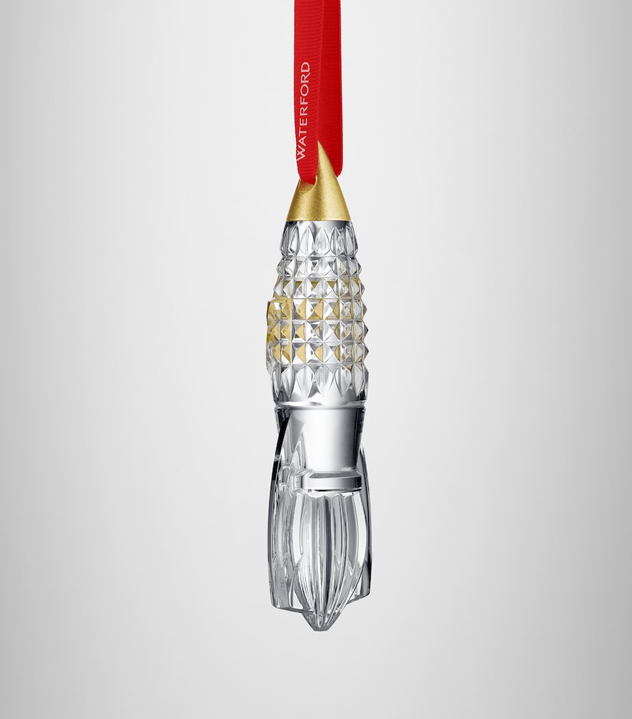 Elton John Rocket Ornament CLEAR Image 4