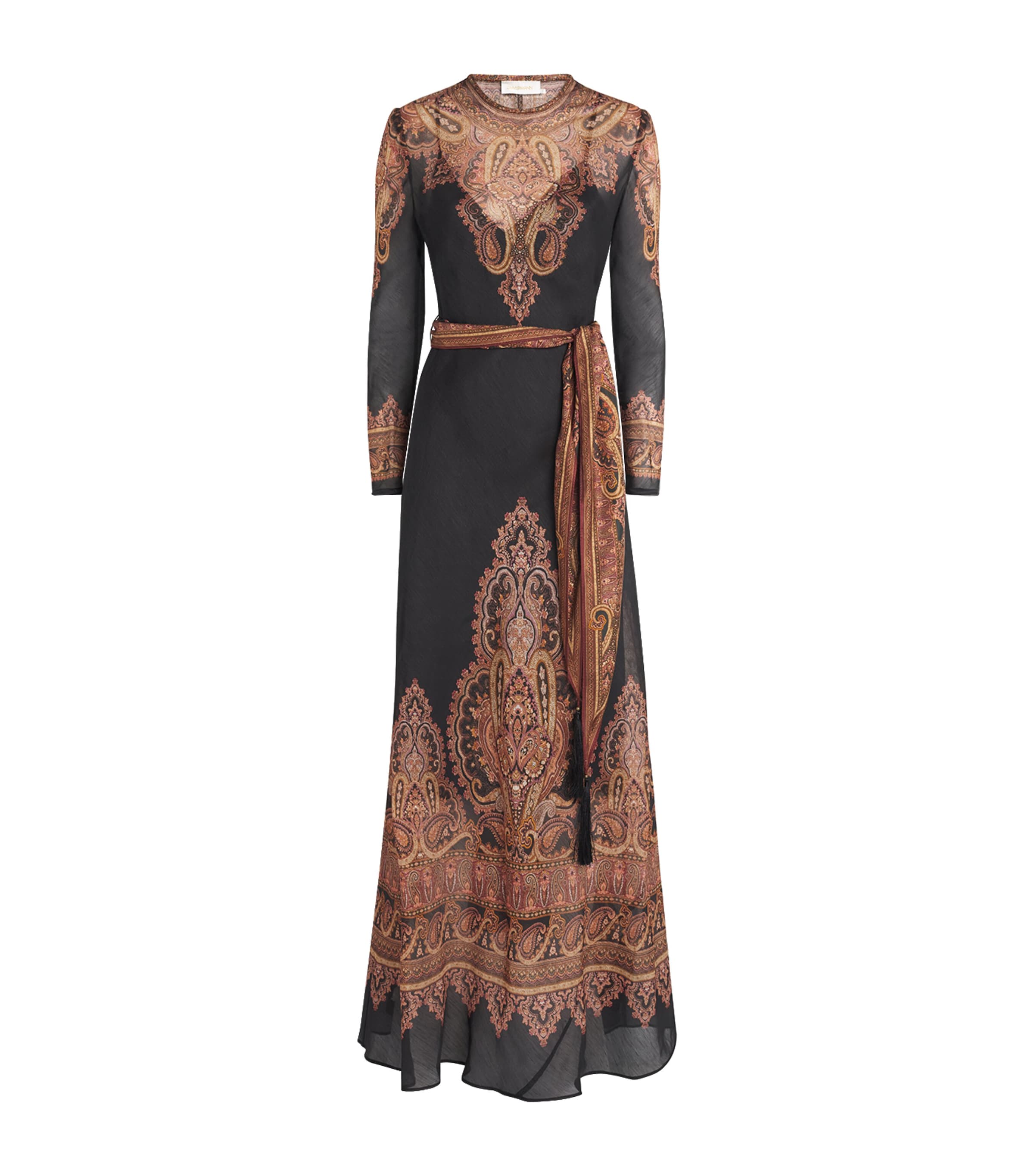 Zimmermann Linen-silk Ascent Maxi Dress