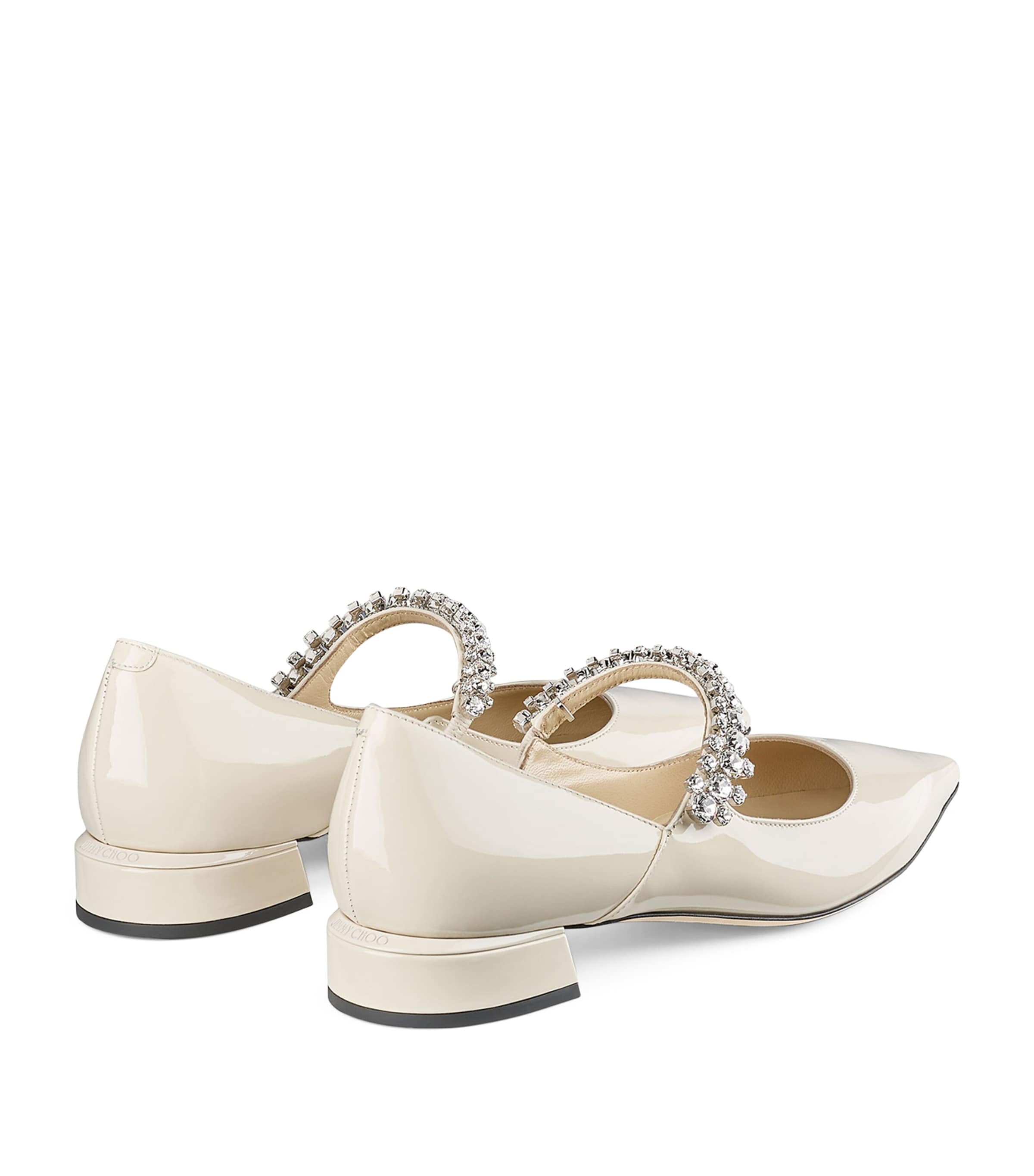 Bing 25 Patent Leather Ballet Flats LINEN Image 3