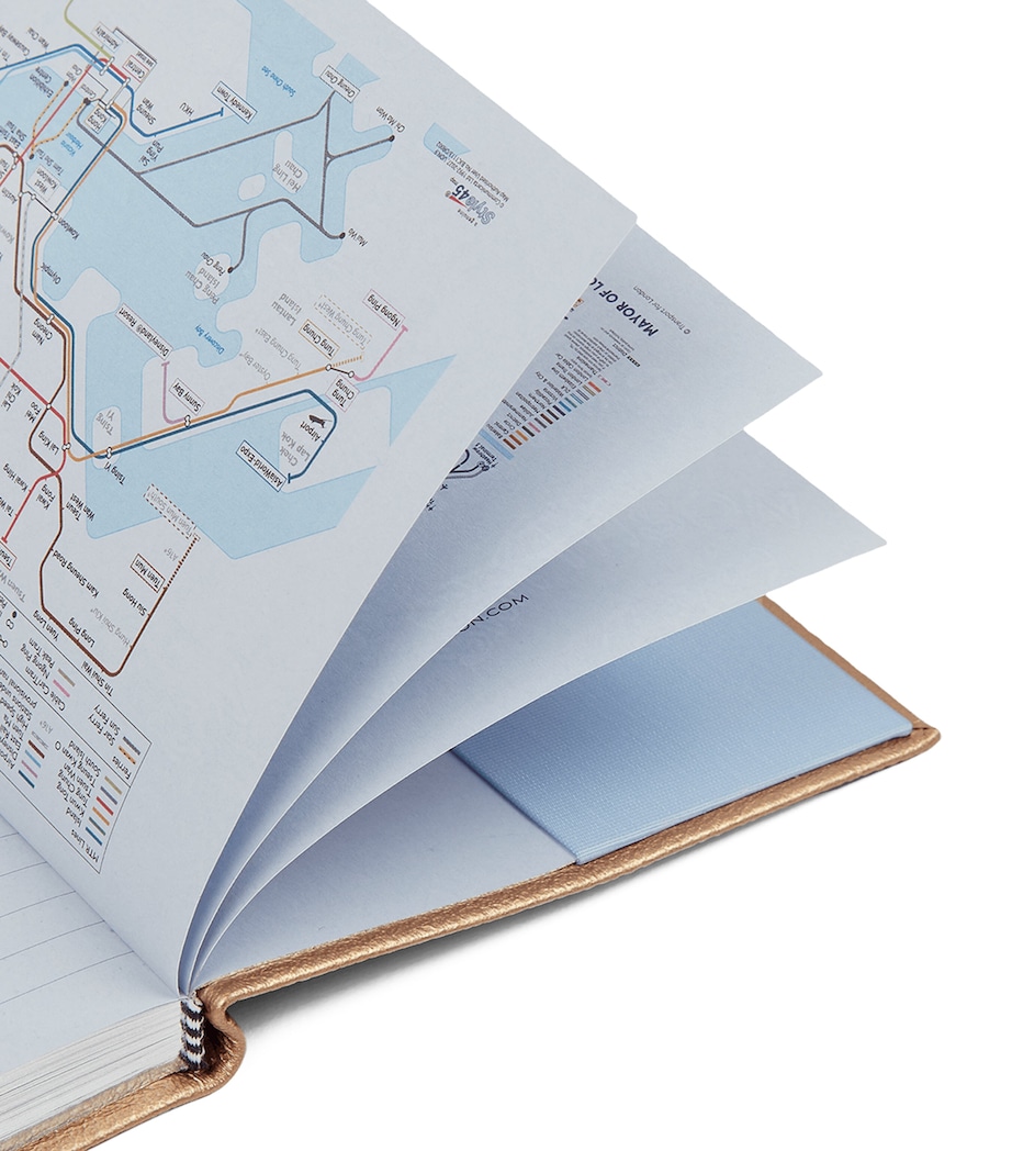 Panama Leather Chelsea 2026 Diary BRONZE Image 7