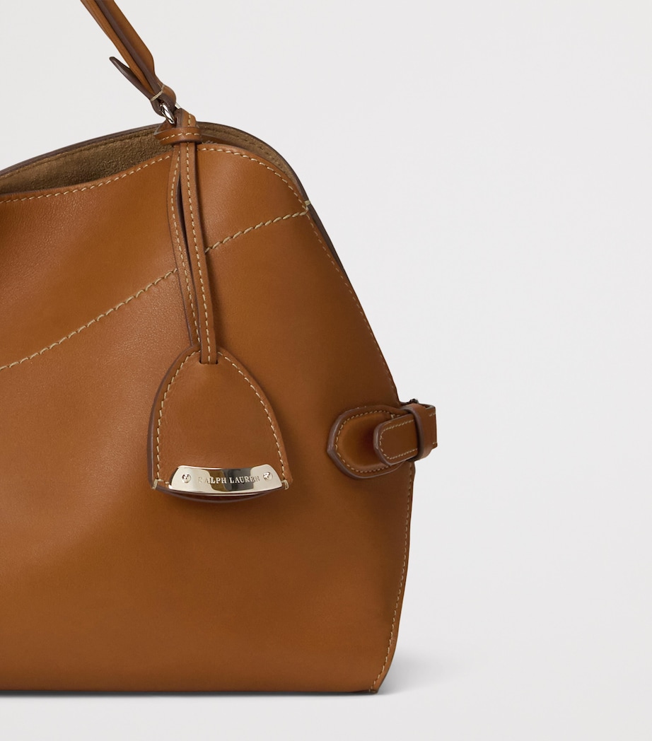 Leather RL 888 Top Handle Bag RL GOLD Image 3