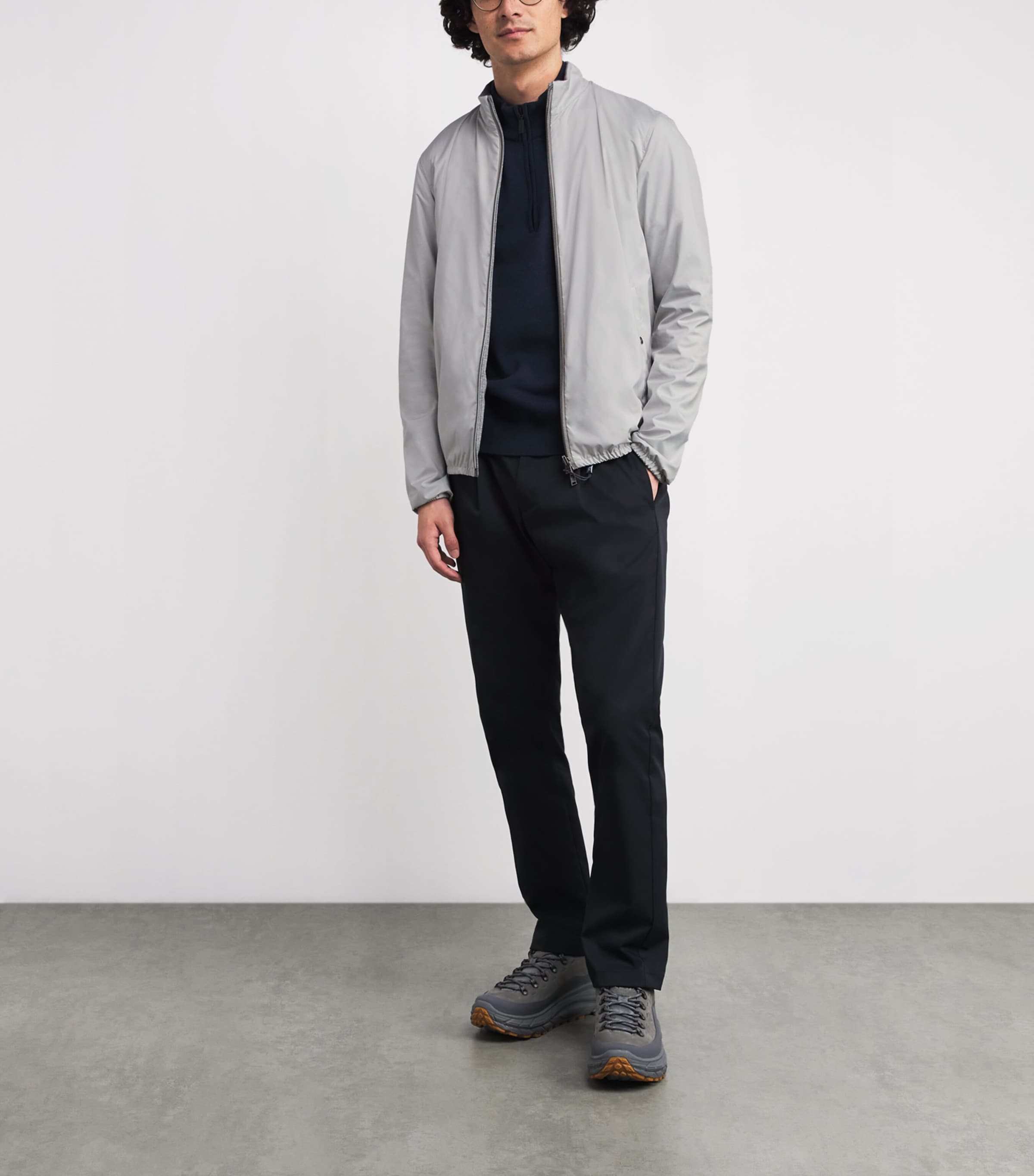 Reversible Windbreaker GRAY 9403 Image 2