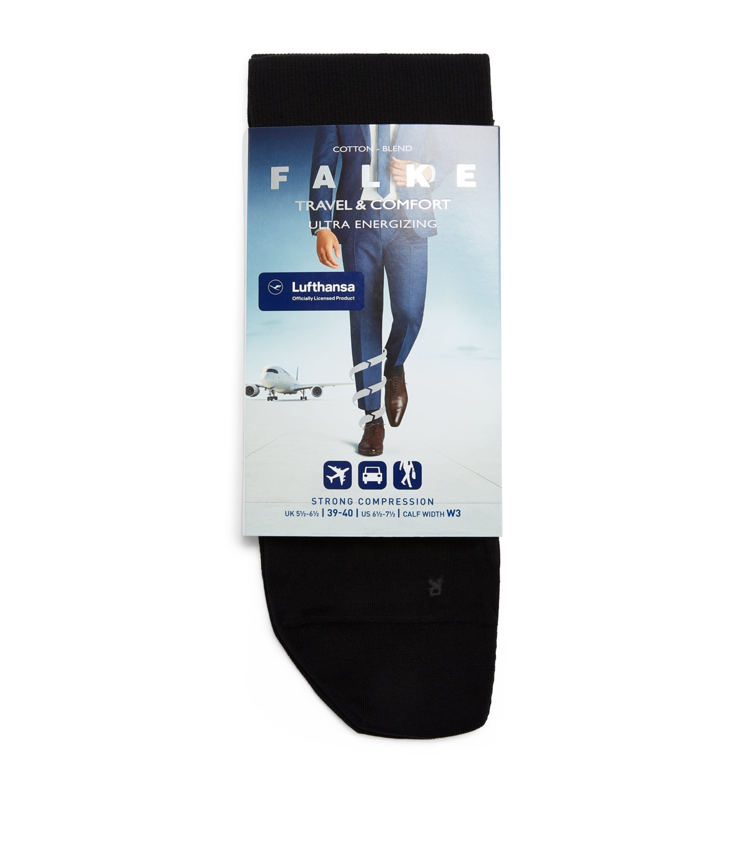 Falke Ultra Energizing Knee-high Socks In Black