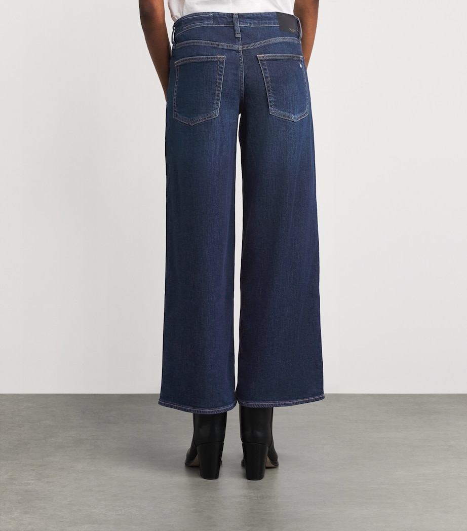 Aiden Low-Rise Wide-Leg Jeans RHNBK Image 4