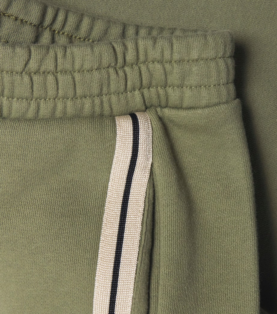 Cotton Track Sweatpants (4-12+ Years) 5610MILITRY GRN-BLCK Image 4