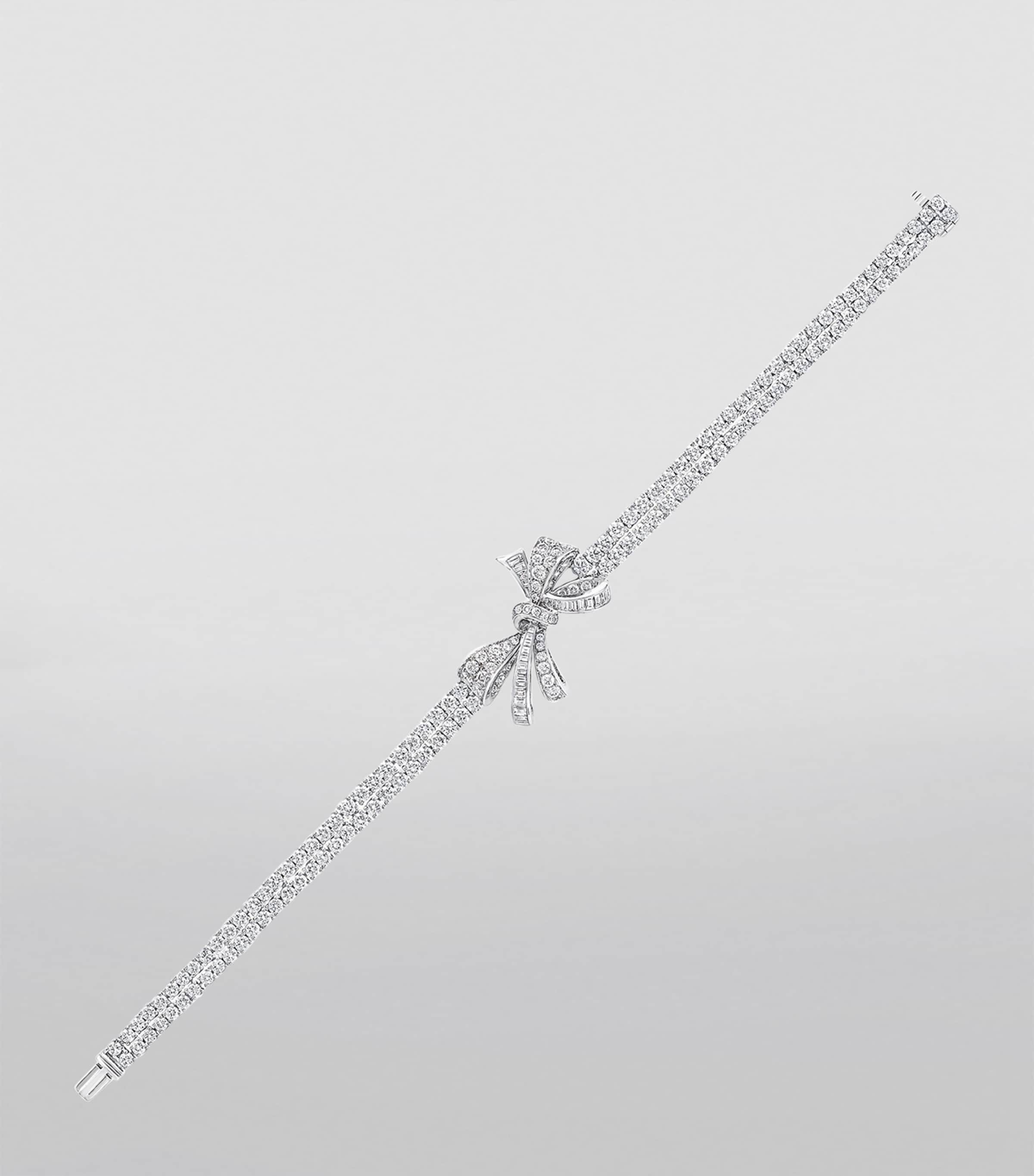 Graff White Gold and Diamond Tilda's Bow Bracelet White Gold Image 3