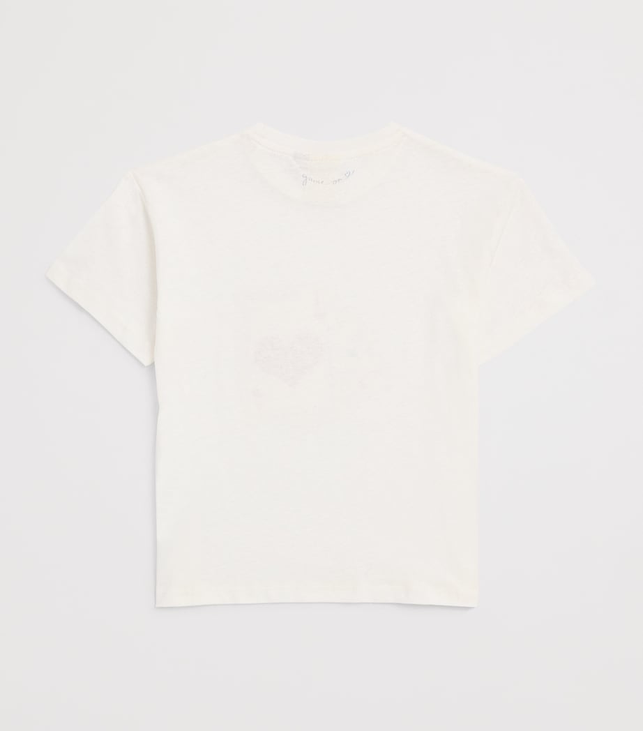 x RHW Cotton Ace T-Shirt (5-8 Years) ANTIQUE WHITE Image 2