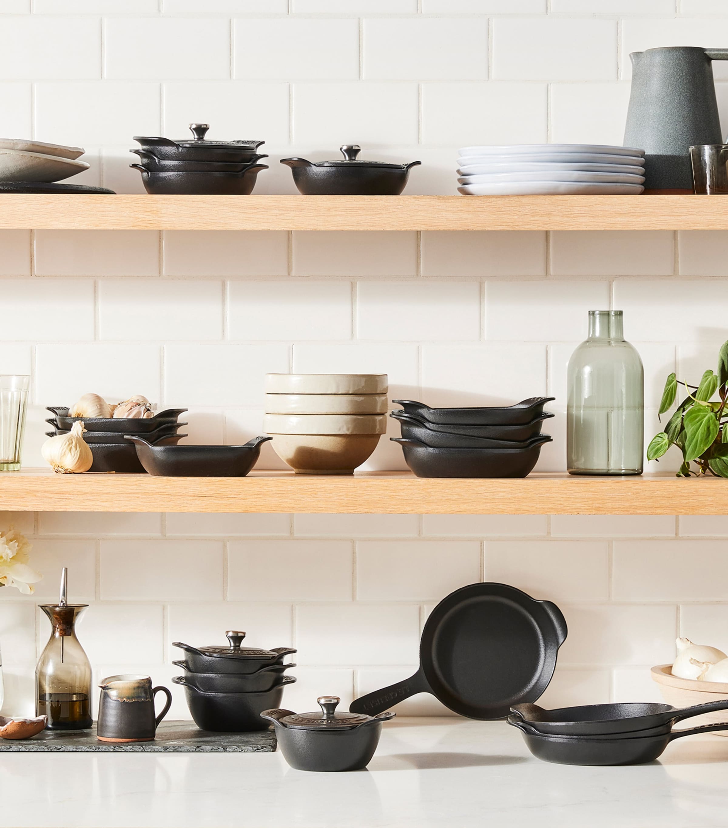 Set of 4 Cast Iron Gourmand Mini Skillets (16cm) NO COLOUR Image 5