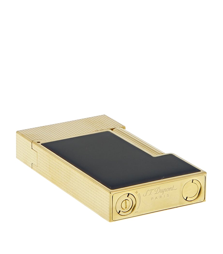 Yellow Gold Ligne 2 Lighter BLACK & GOLD Image 5