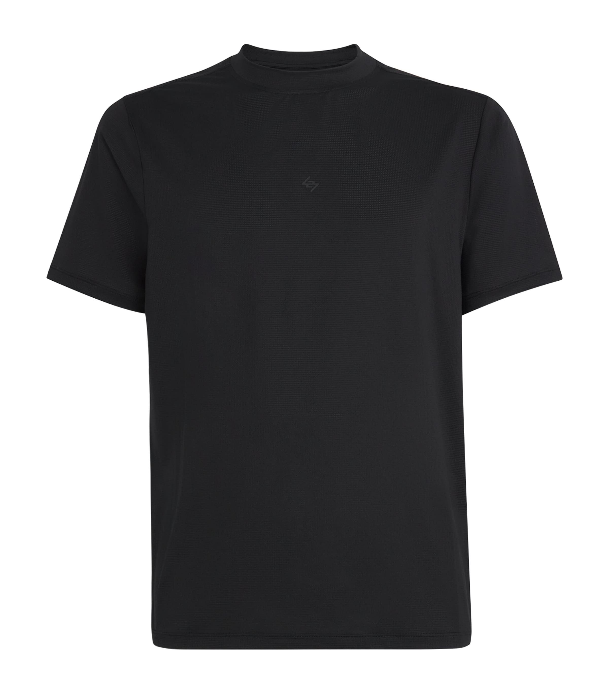 Represent 247 Mens Mesh DNA T-Shirt Jet Black Image 1