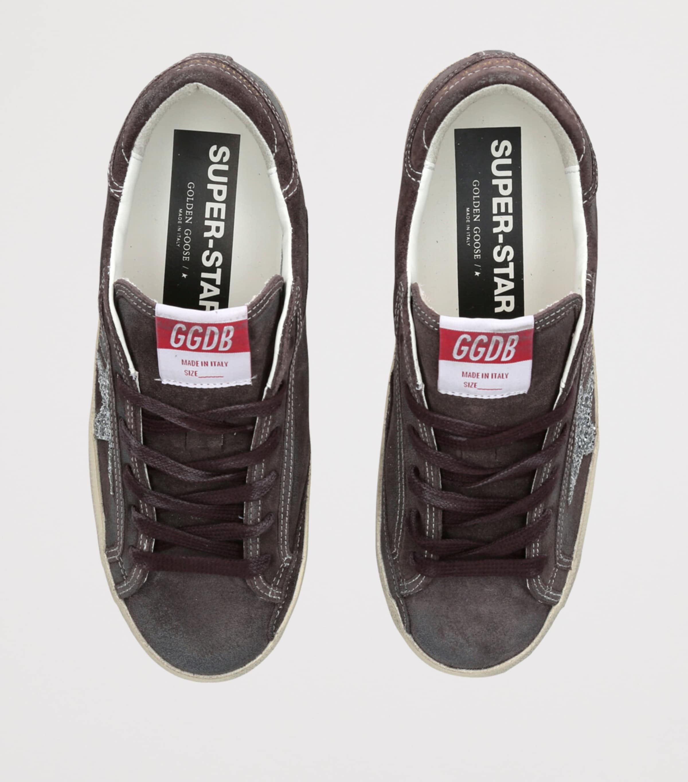 Suede Super-Star Sneakers SILVER Image 4