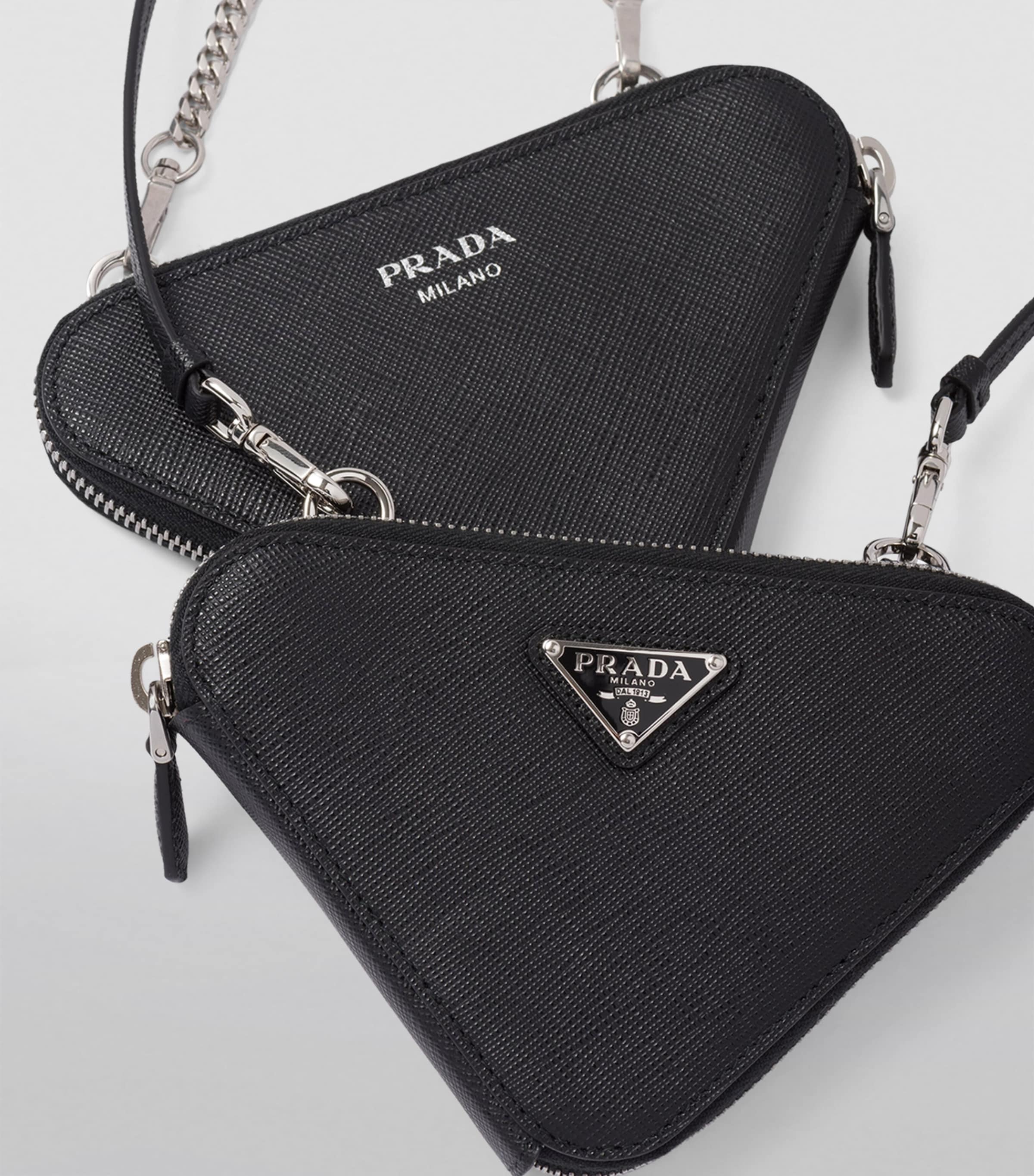 Mini Saffiano Leather Cross-Body Bag F0002 Image 4