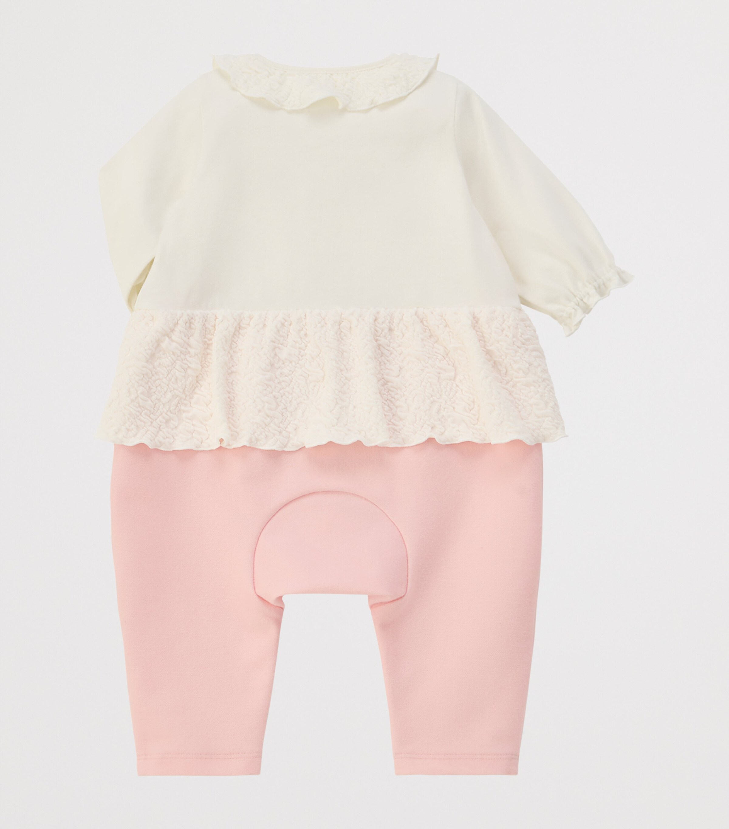 Embroidered Ruffled Playsuit (6-12 Months) 31 Image 4