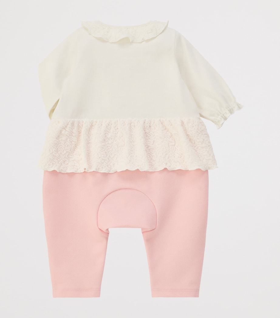 Embroidered Ruffled Playsuit (6-12 Months) 31 Image 4