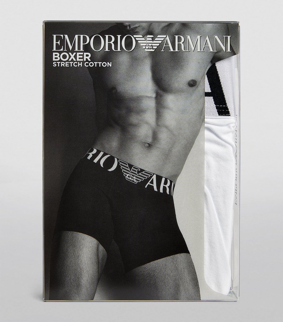 Mega Logo Trunks 00010-WHITE Image 4