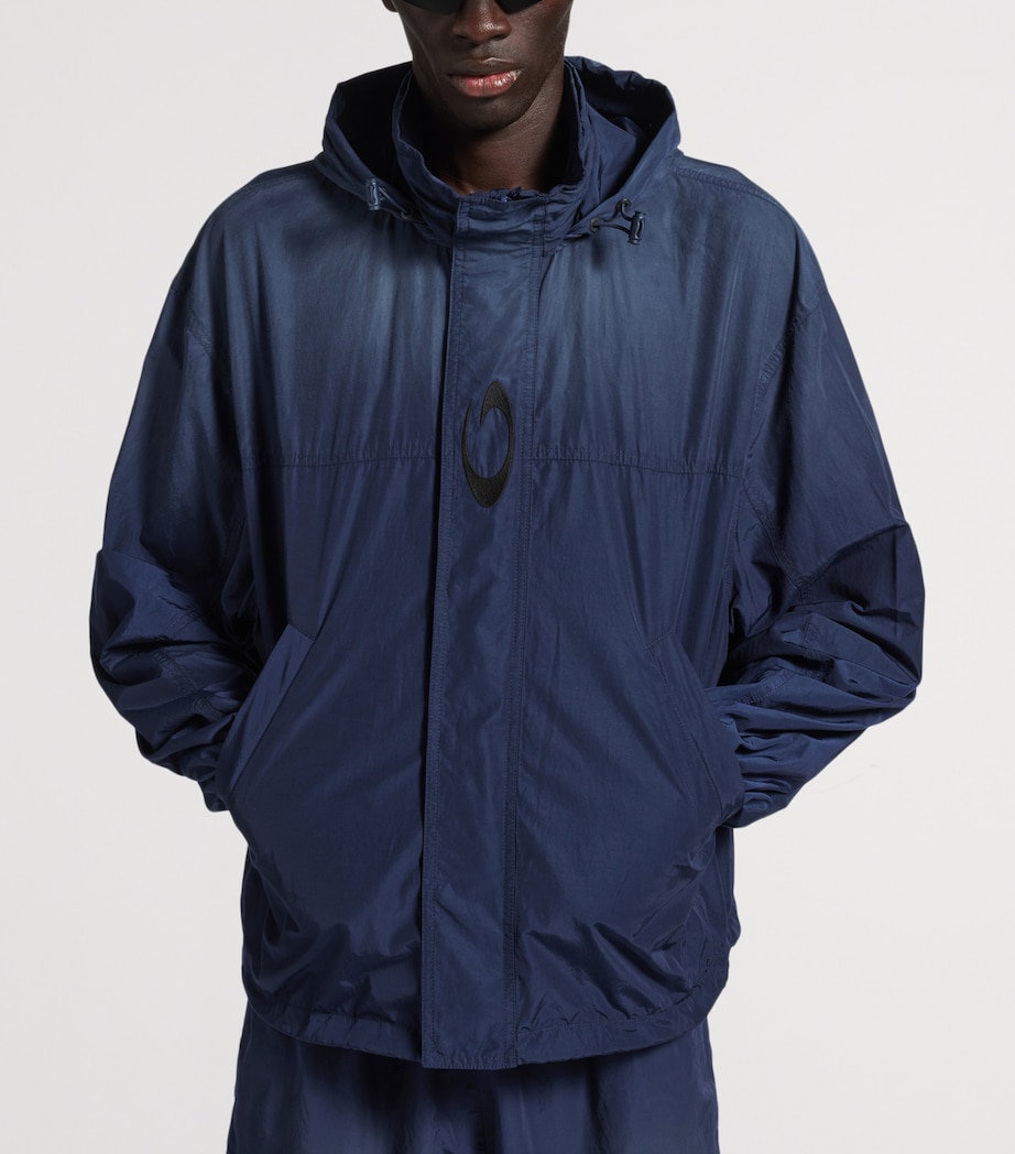Balenciaga Mens Cotton-Blend Rain Jacket Image 5