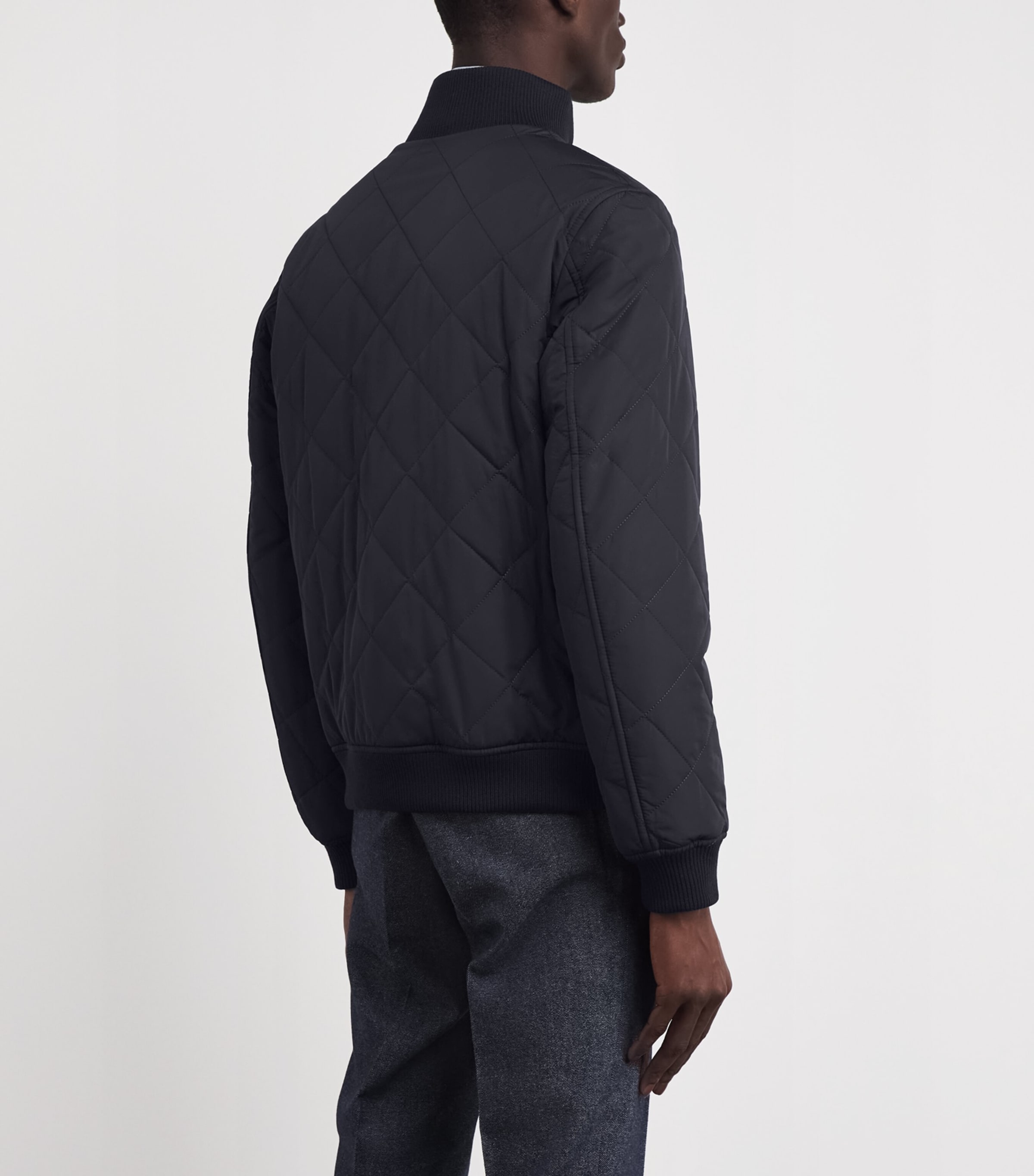 Reversible Bomber Jacket 01 BLUE NAVY Image 4