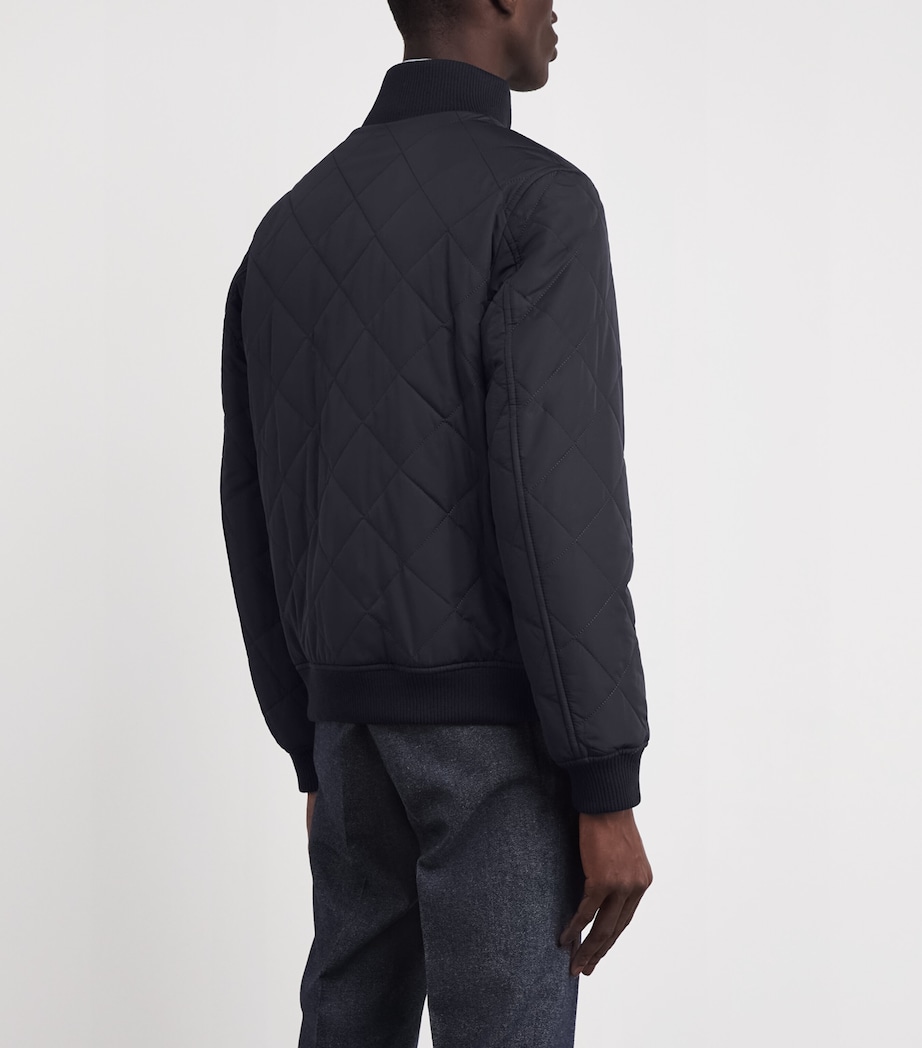 Reversible Bomber Jacket 01 BLUE NAVY Image 4