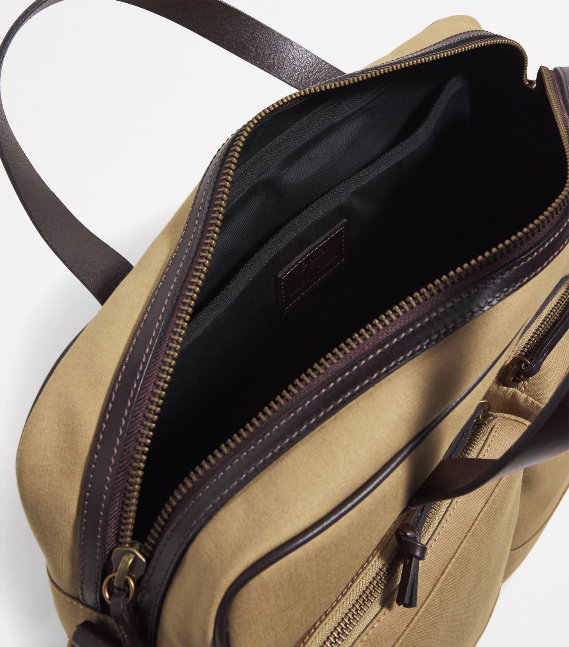 Canvas Commuter Bag BEIGE/KHAKI Image 4