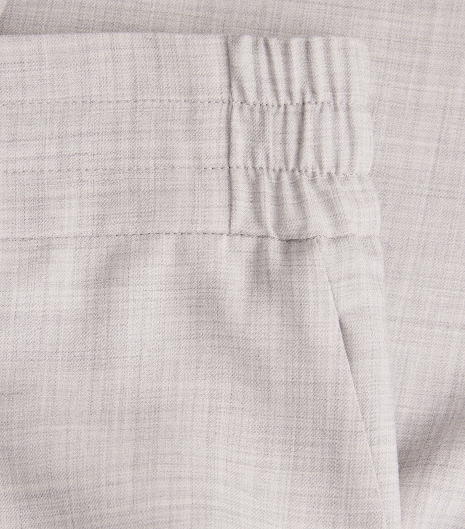Cashmere-Linen Trousers 22 GREY Image 5