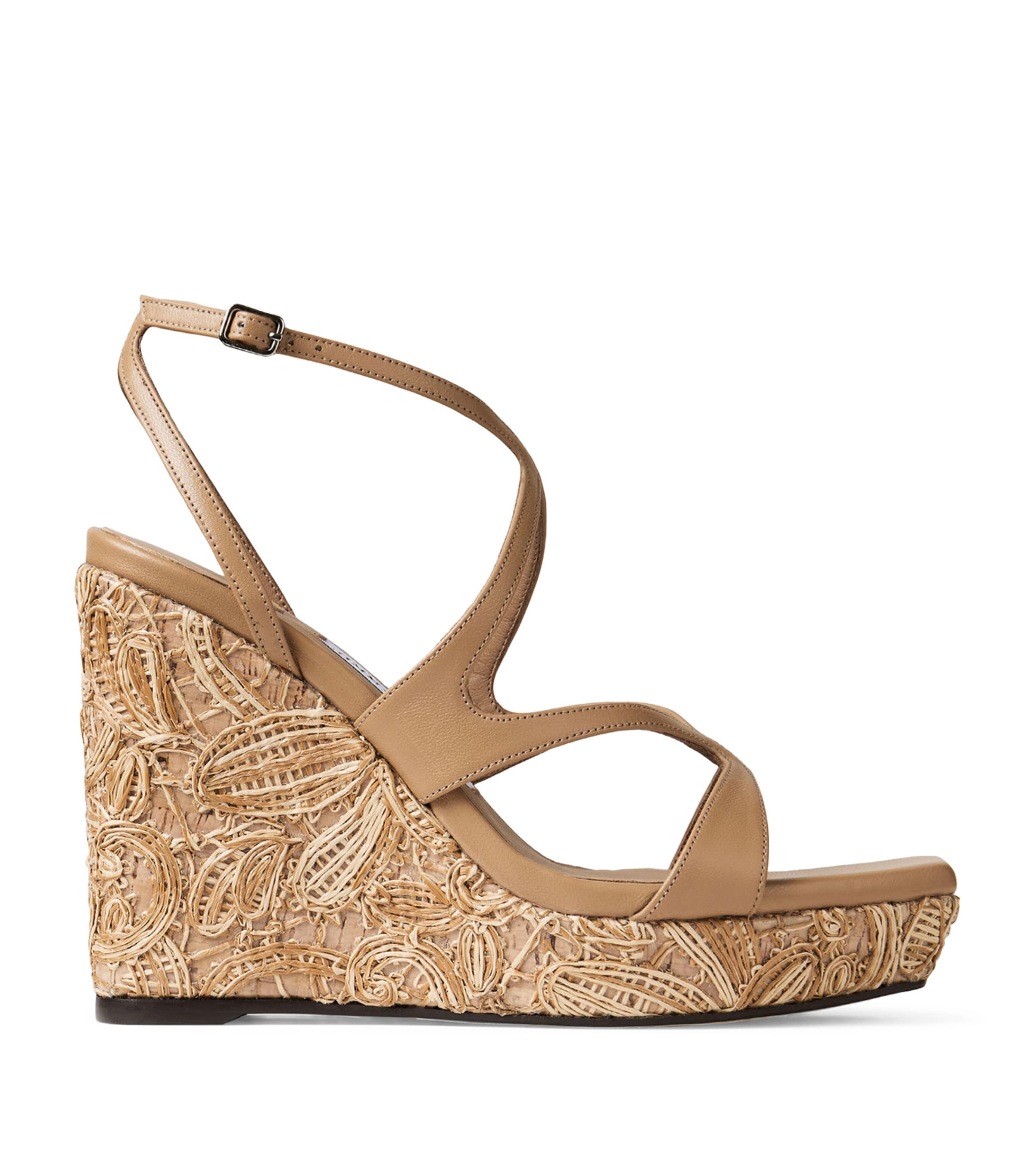 Ayla 110 Wedge Sandals CAPPUCCINO/NATURAL Image 1
