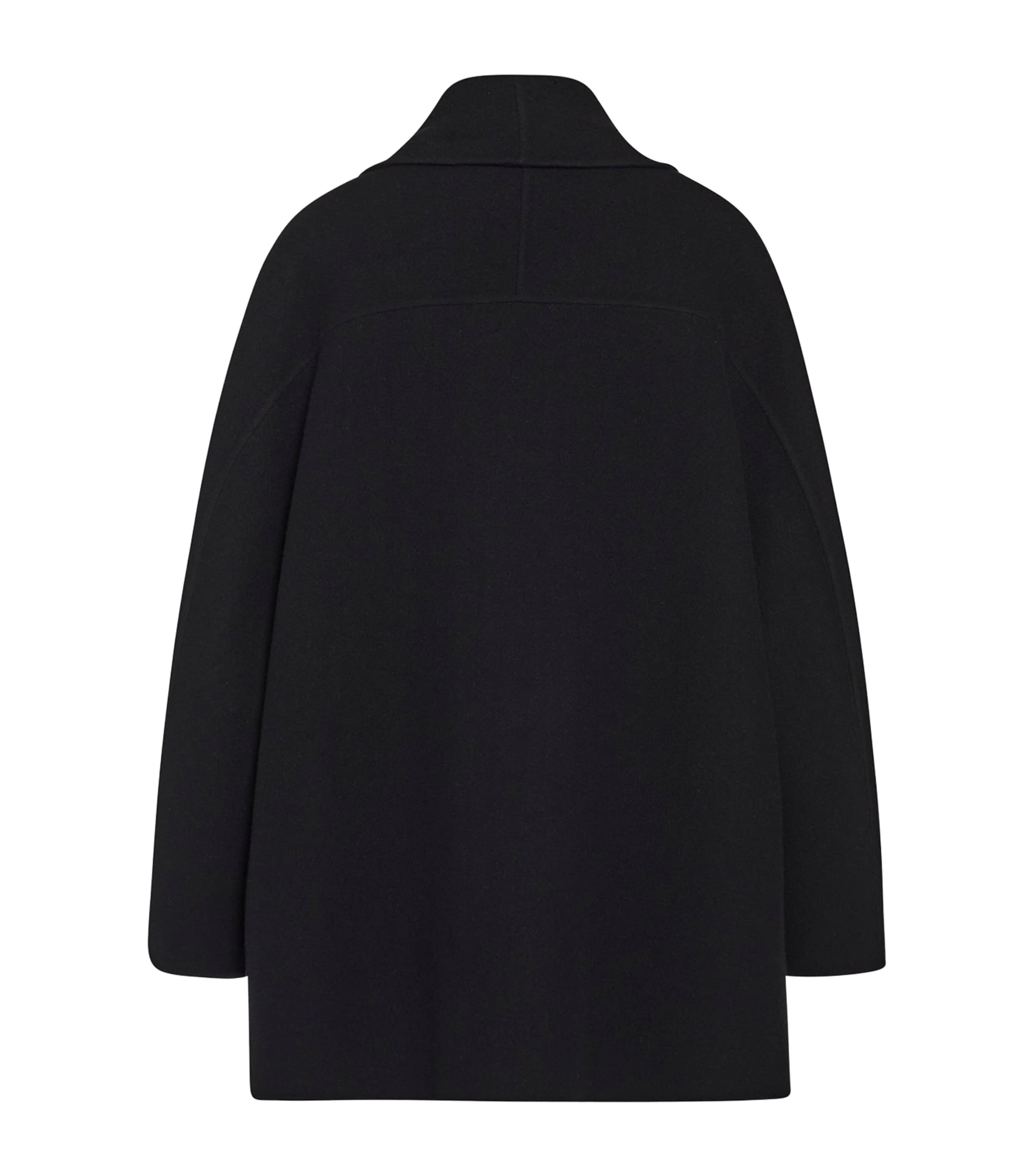 Polli Double-Breasted Coat BLACK Image 2