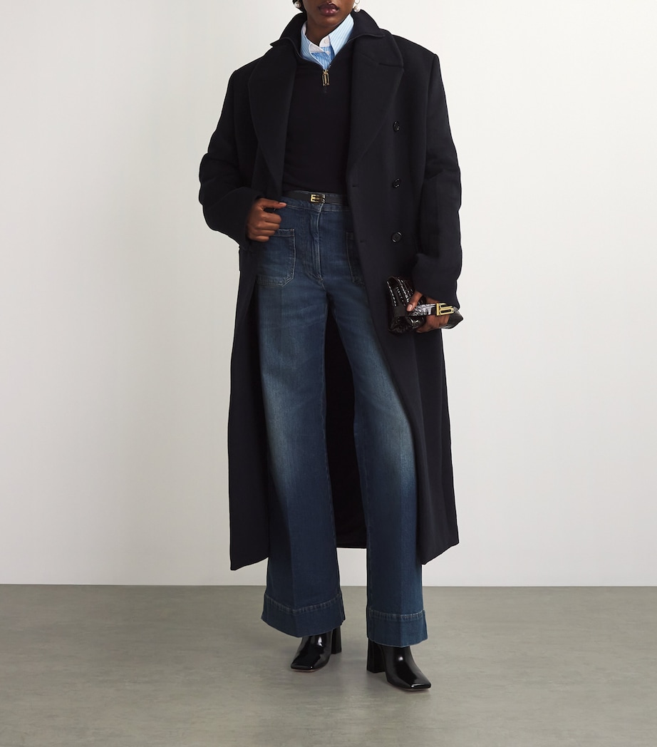 Leather Frame Belt BLACK Image 5
