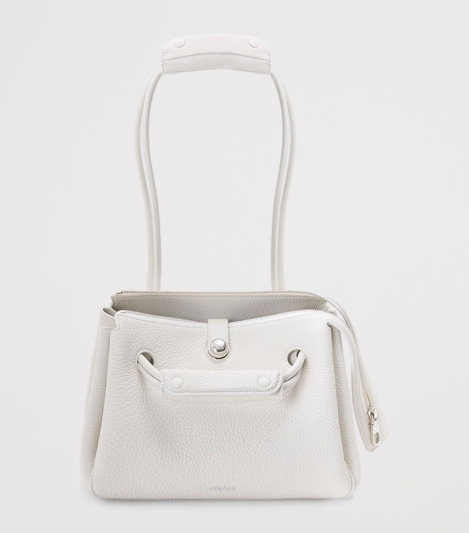 Small Calfskin Madrid Shoulder Bag SOFT WHITE Image 2