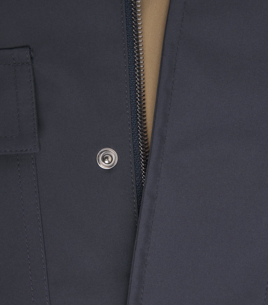 Patch Pocket Bomber Jacket BLUE 9220 Image 5