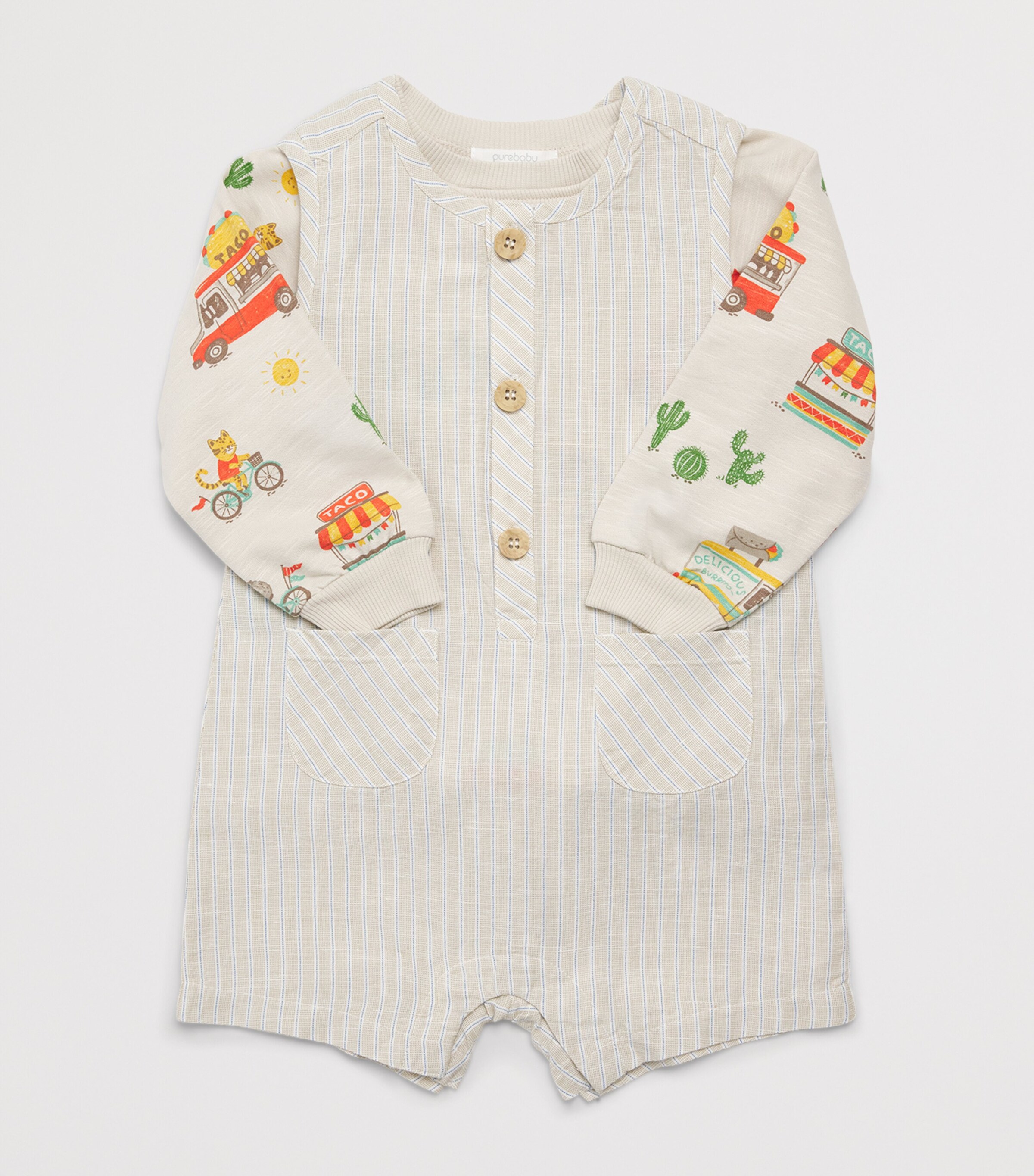 Purebaby Organic Cotton Siesta Sweatshirt (12-36 Months) Lttpr Image 3