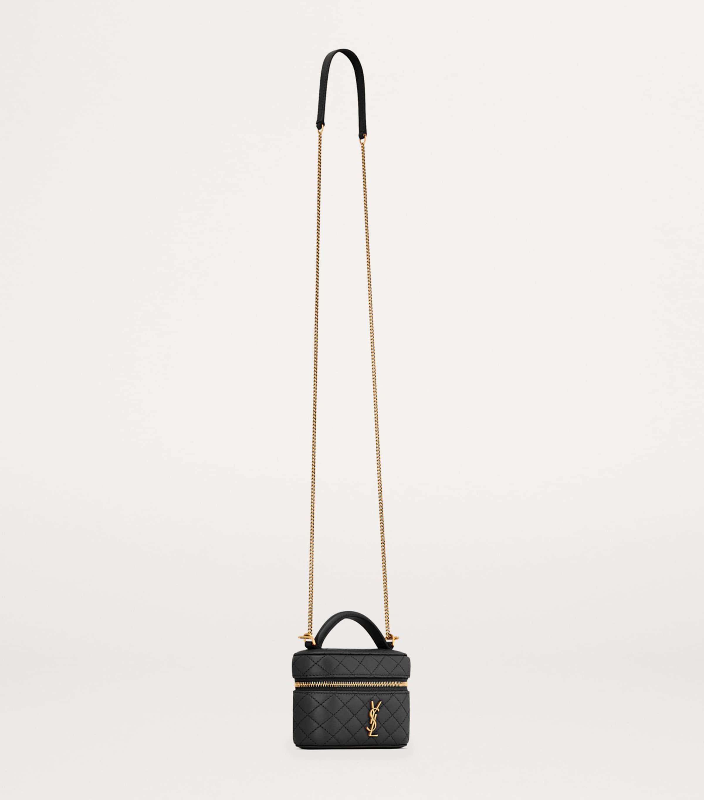 Saint Laurent Micro Gaby Top-Handle Bag | Harrods AE