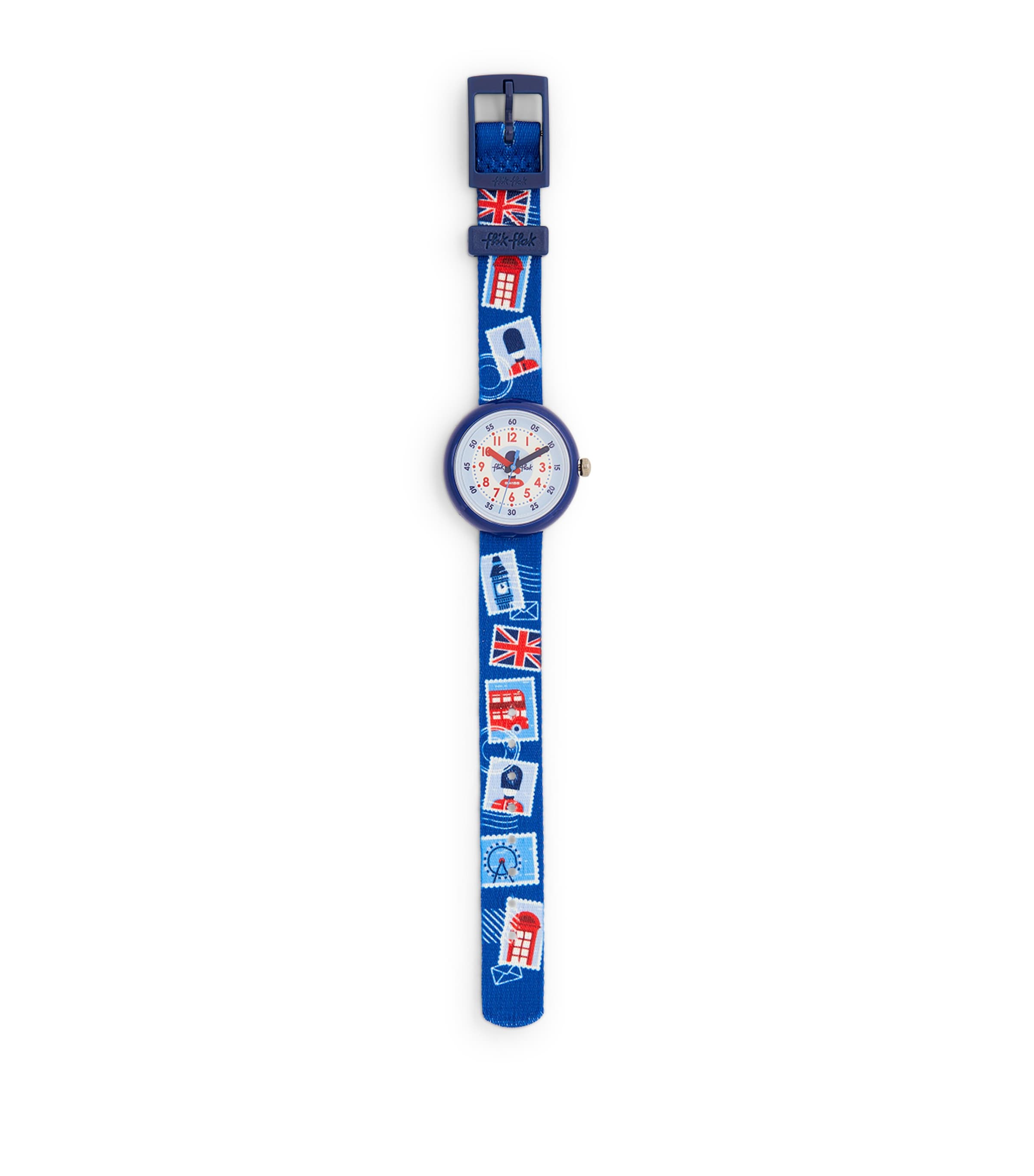 Flik Flak Kids' London Watch In Blue