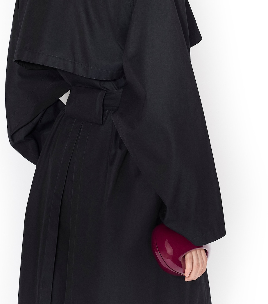 Alaïa Sculptural Clutch Bag Bordeaux Image 6