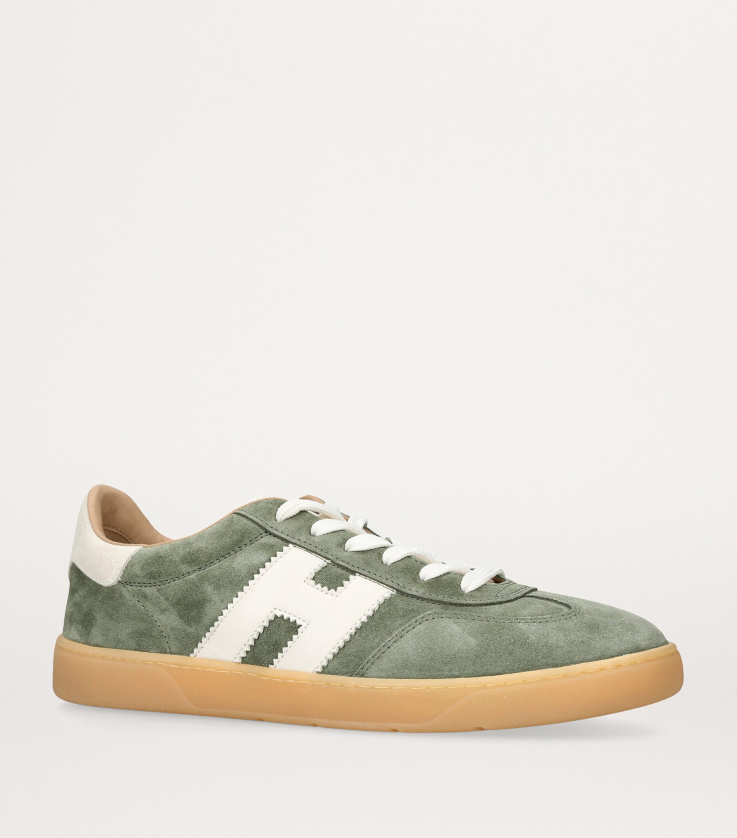 Hogan Suede Cool Sneakers Green Image 3