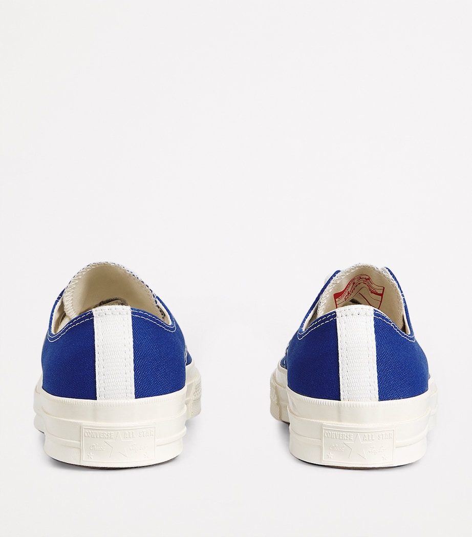 x Converse Heart Chuck Taylor All Star '70 Low-Top Sneakers BLUE Image 4