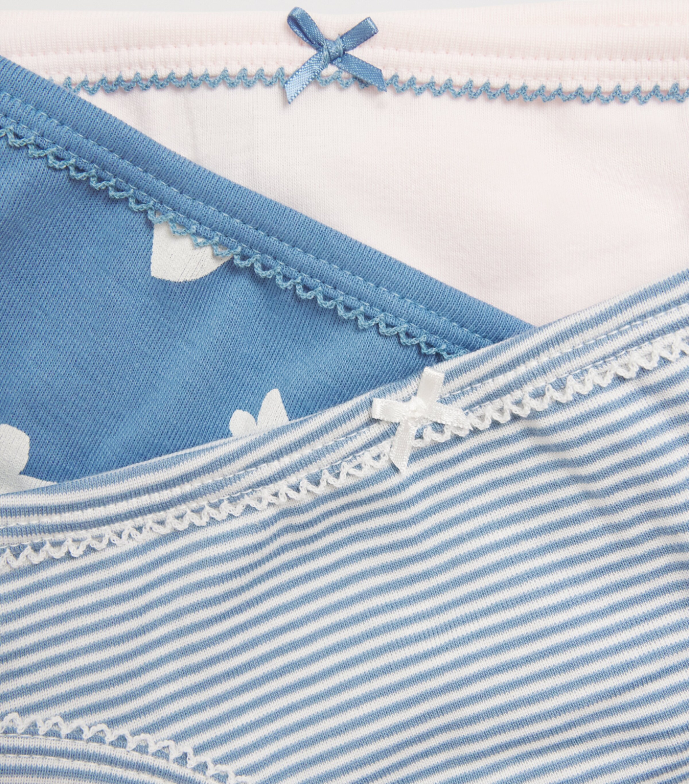 Petit Bateau Pack of 3 Cotton Briefs (6-12 Years) Image 4