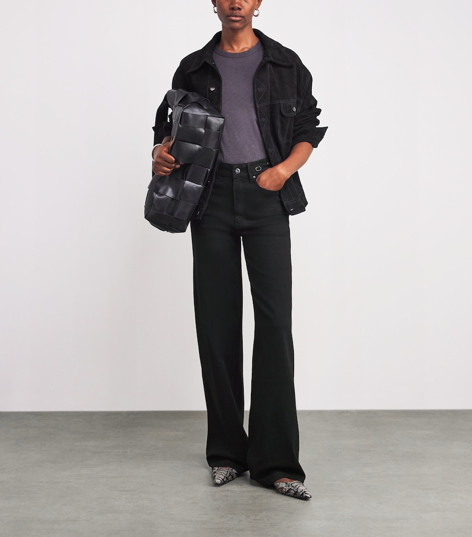 Sasha Wide-Leg Jeans BLACK SHADOW Image 2